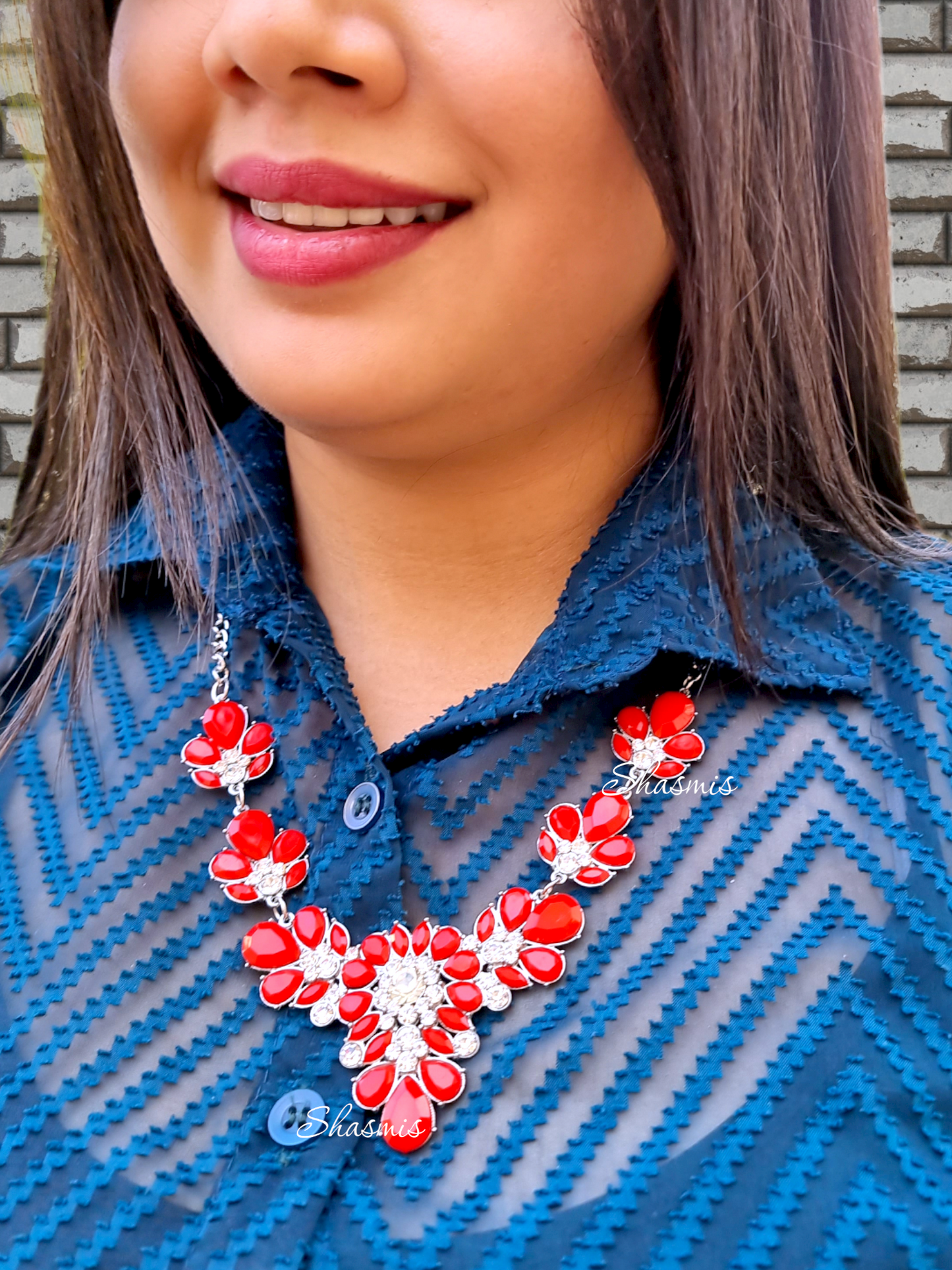 Colors Flower Necklace