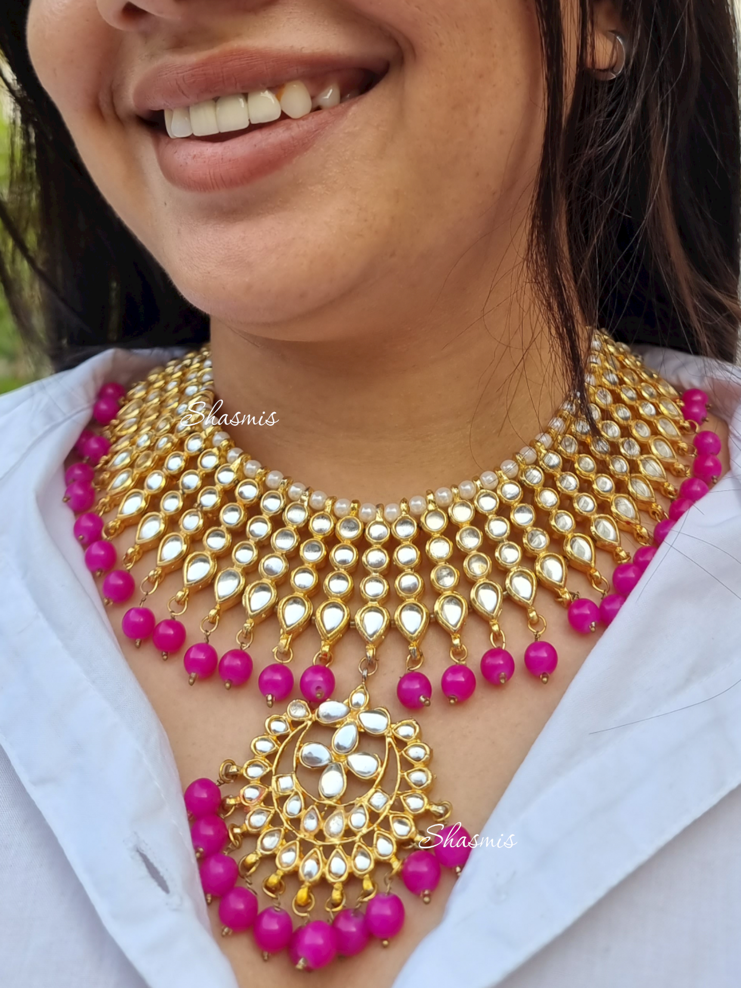 Bridal Necklace With Earrings