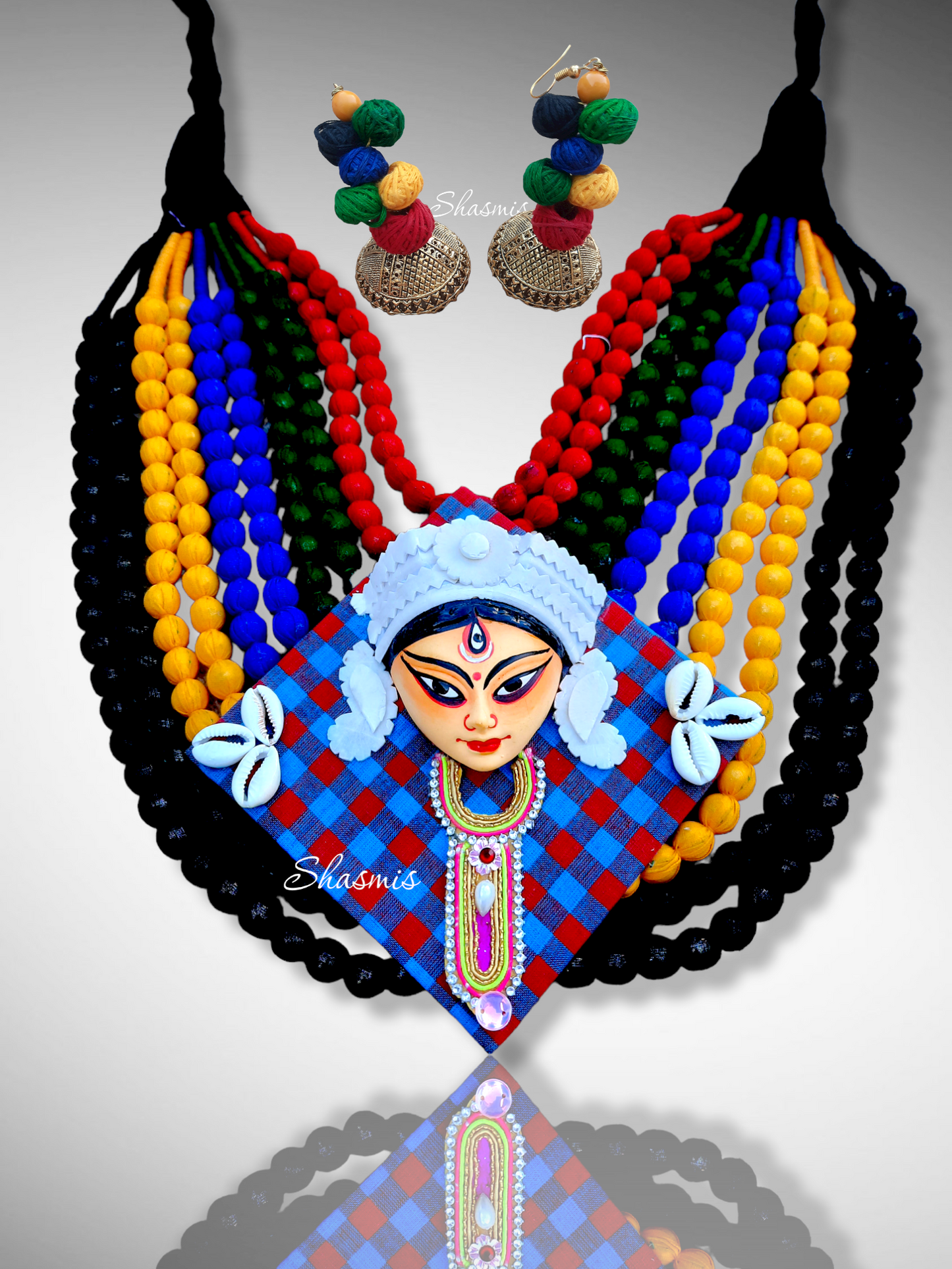 A Traditional Durga Handmade Layer Necklace