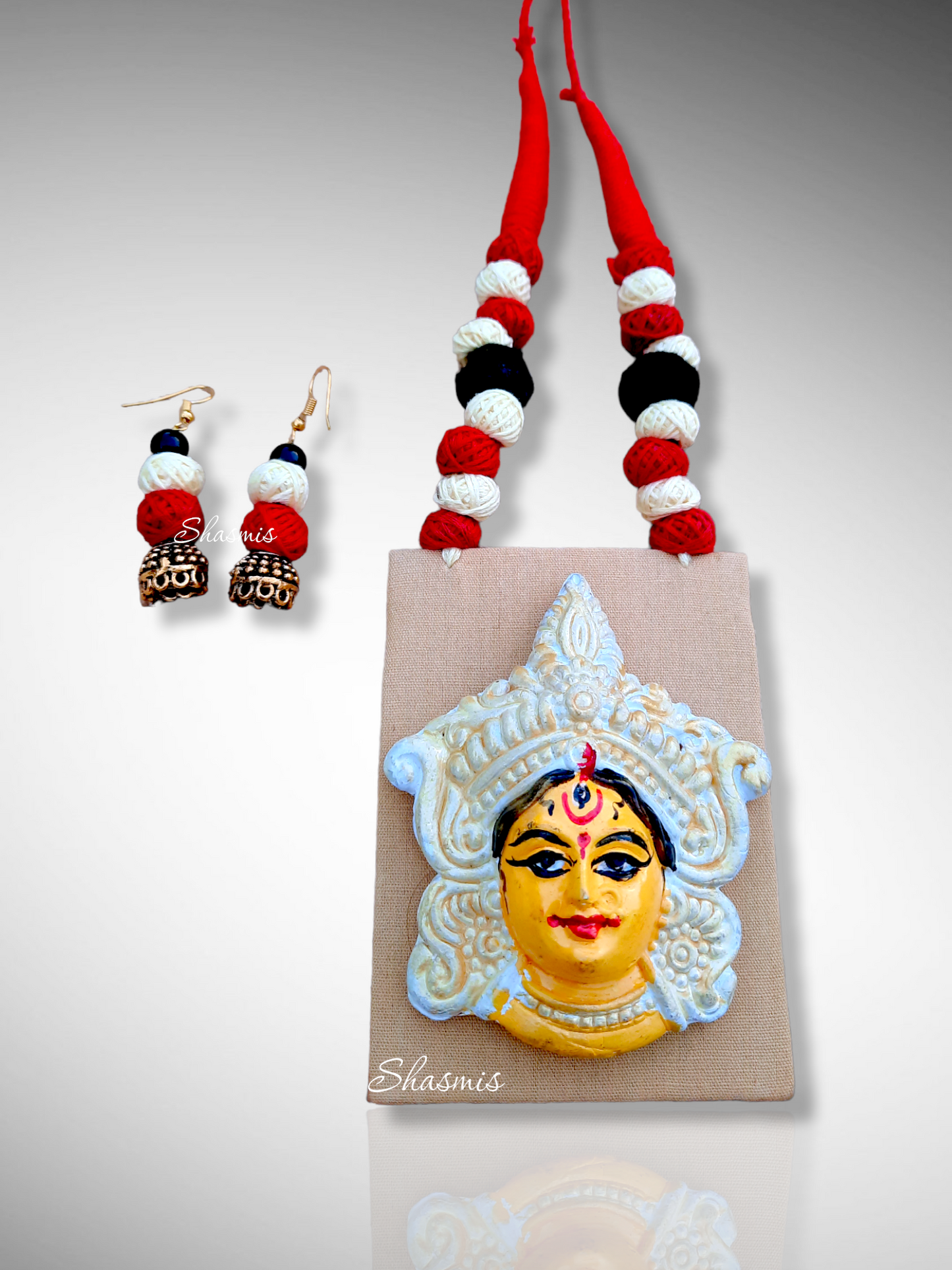 Durga Puja Necklace With Handmade