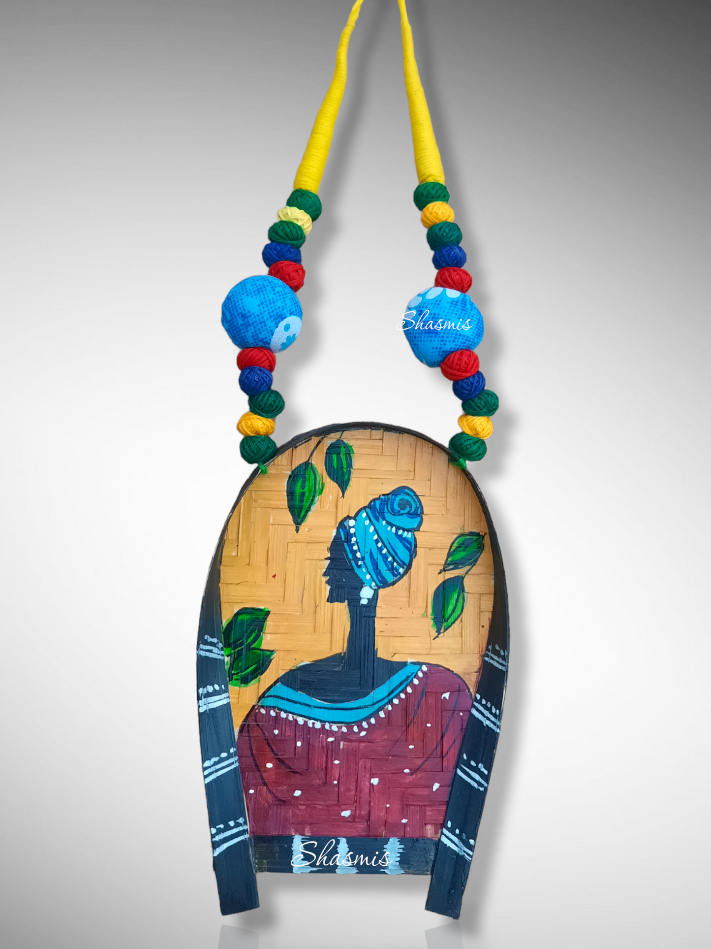 Hand Made Painted Kulo Necklace