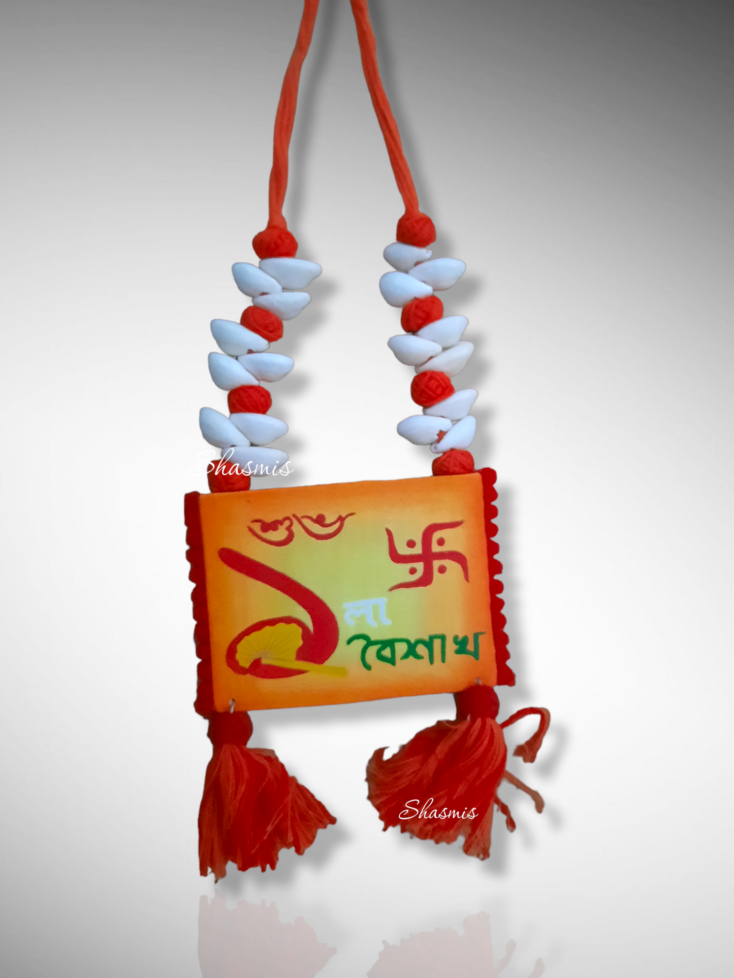 Fabric Painted Art Jewellery