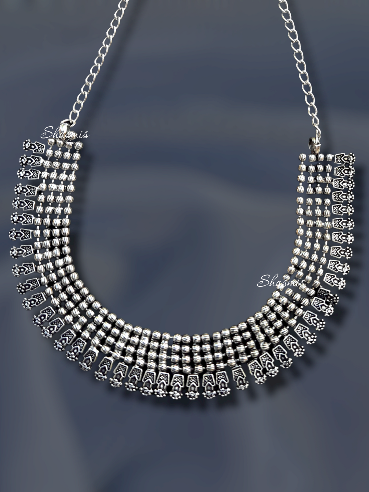Silver Statement Necklace