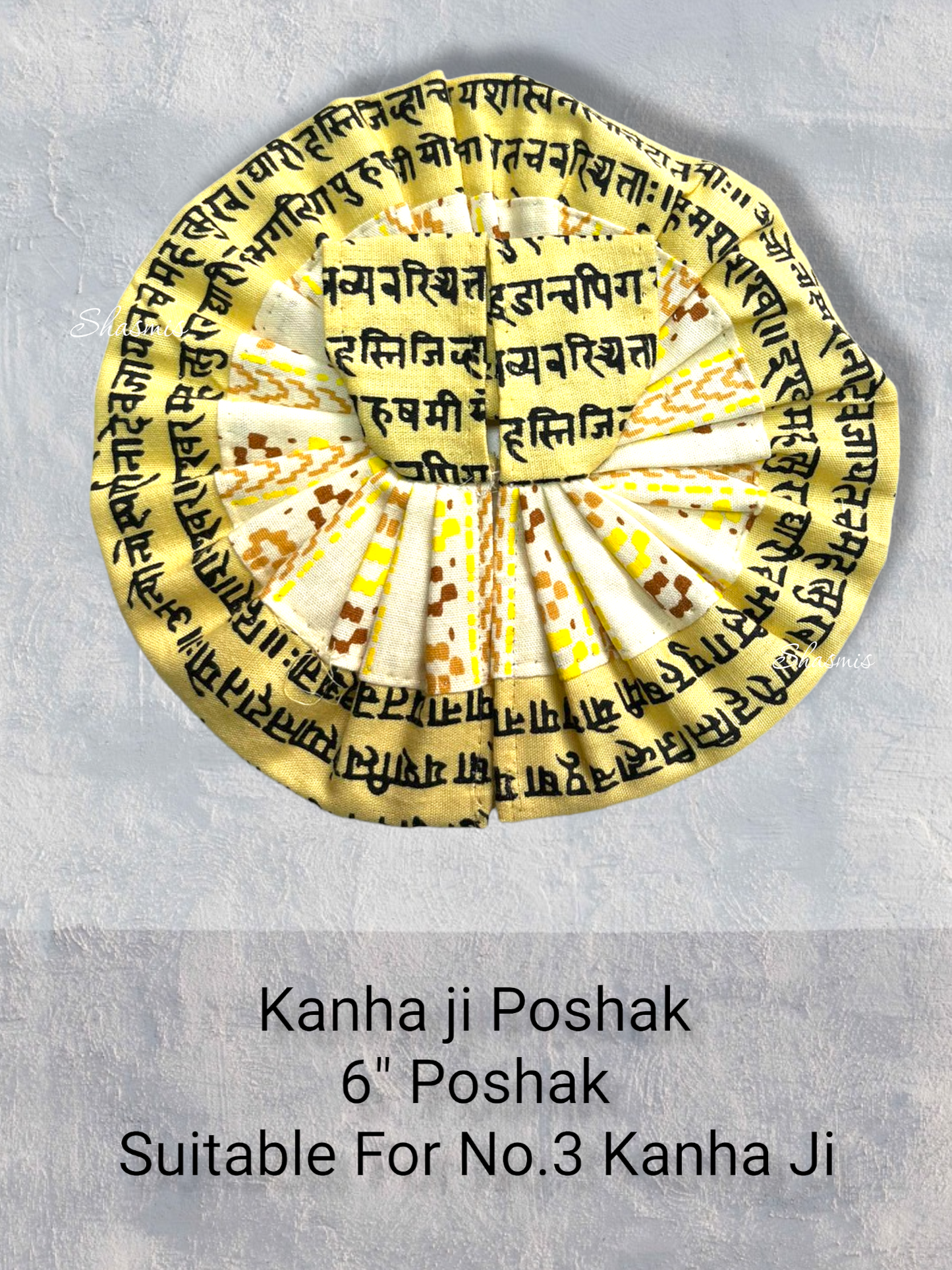 Printed Design Kanha Ji Poshak
