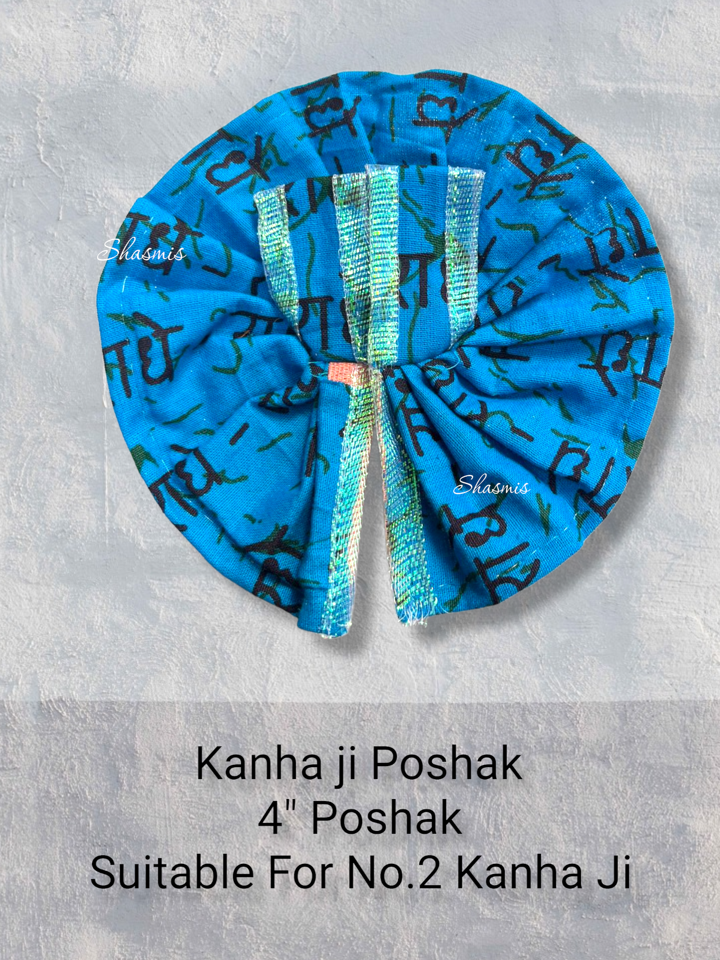 Blue Color Kanha Ji Poshak