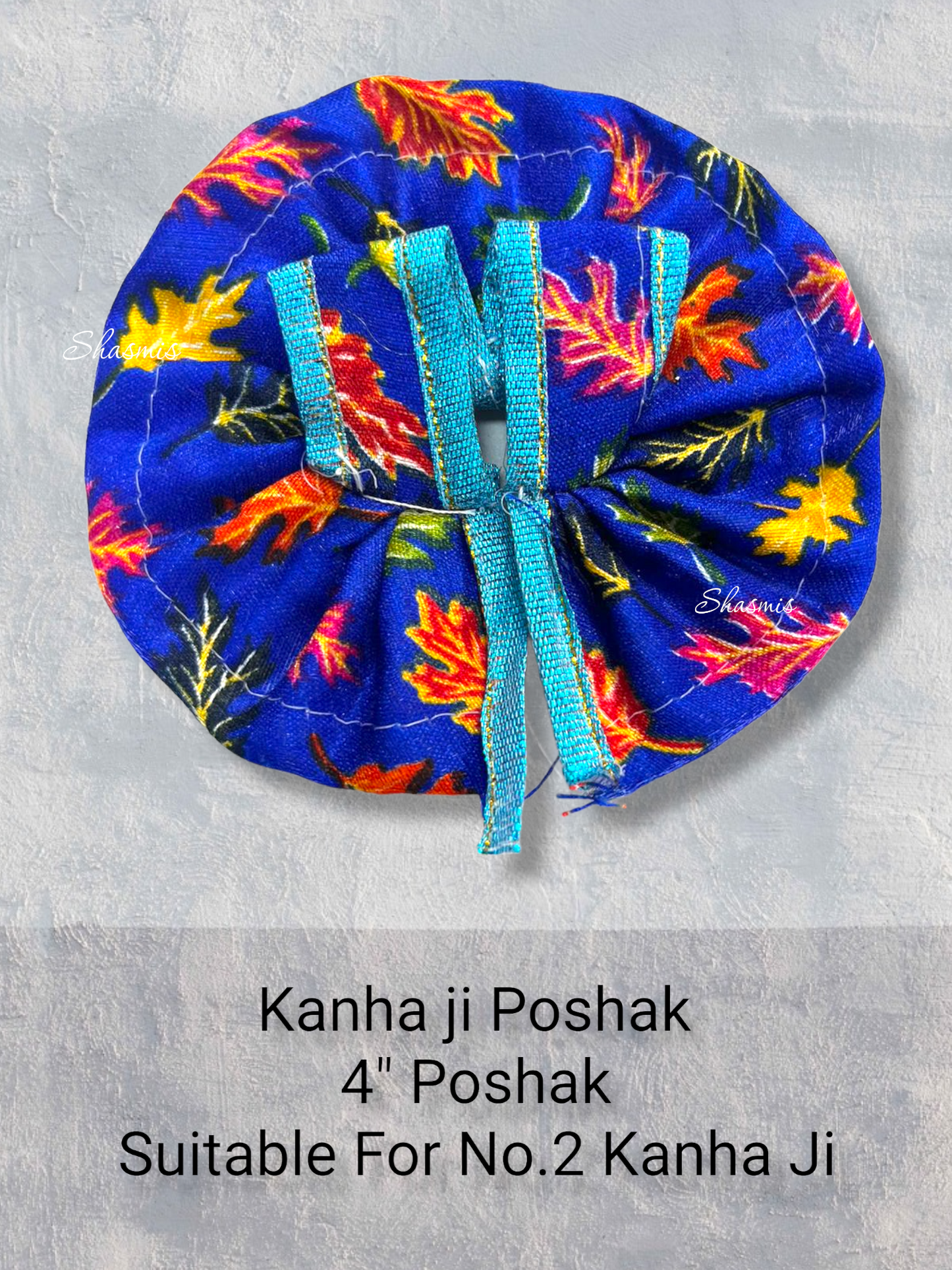Blue Color Printed Design Kanha Ji Poshak