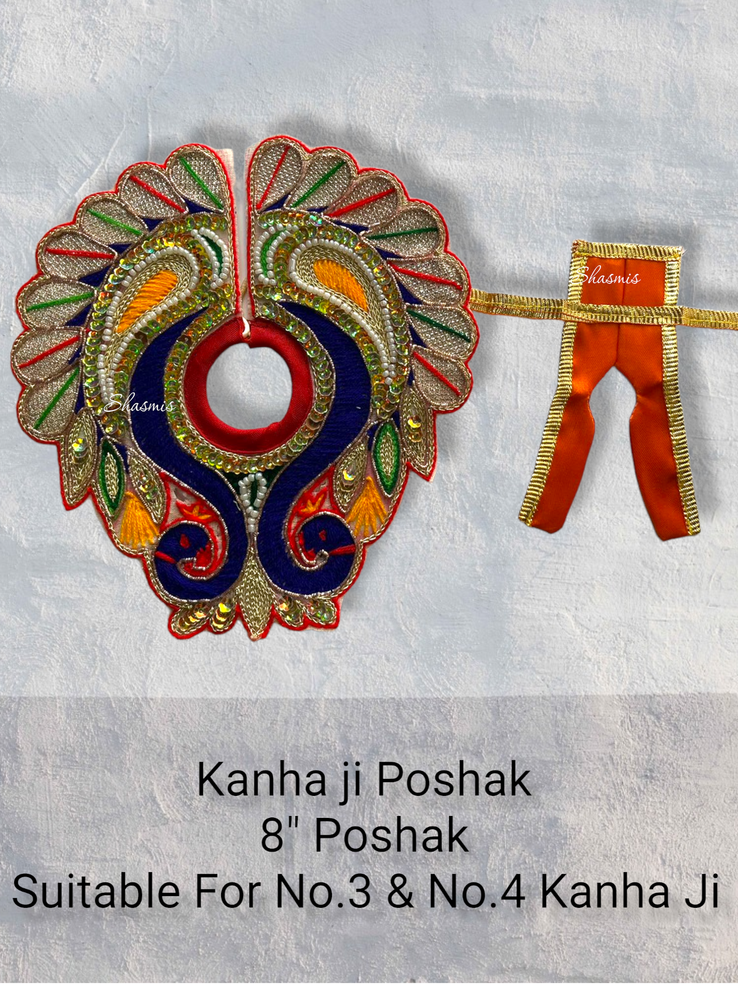 Design Multi Color Kanha Ji Poshak