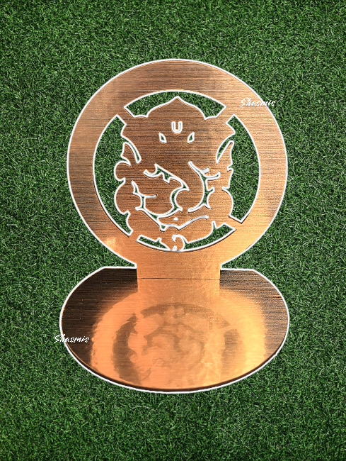 Ganesha Design Candle Holder