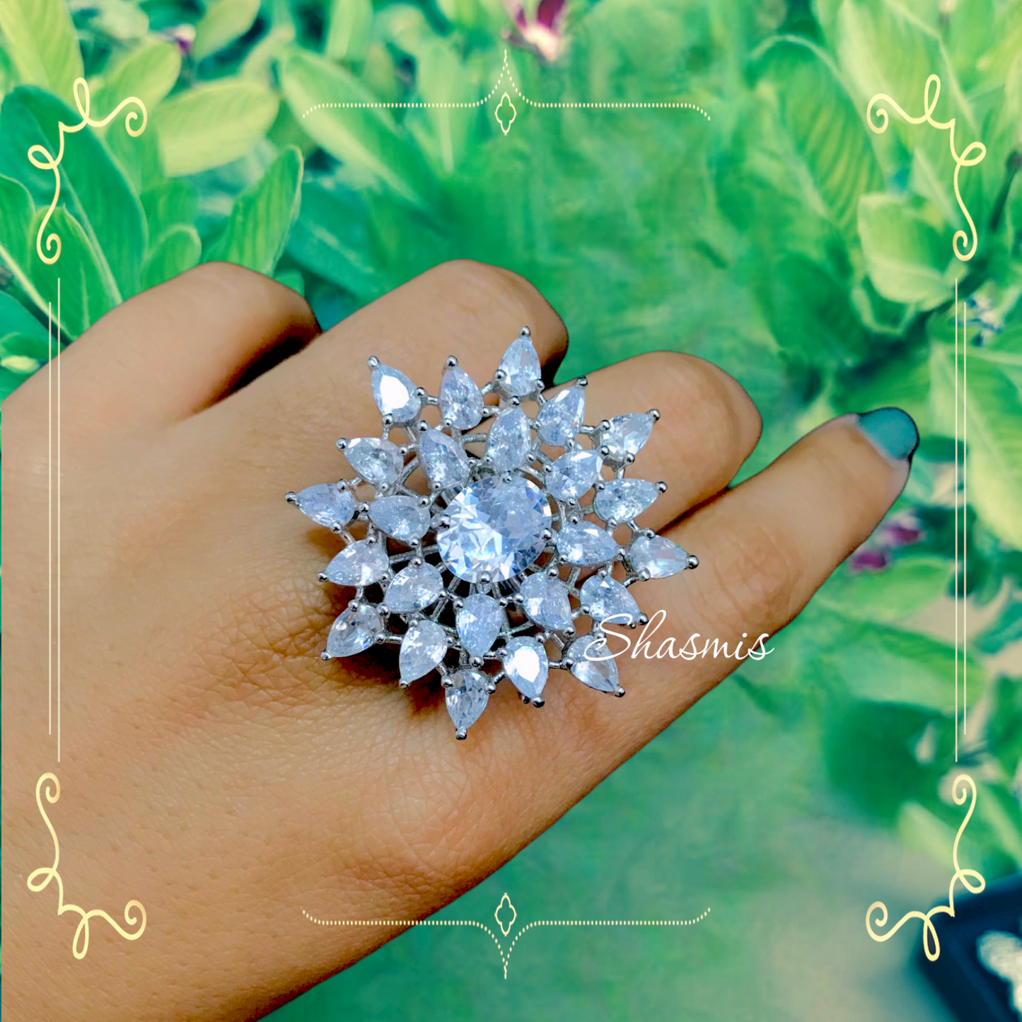White Diamond Ring