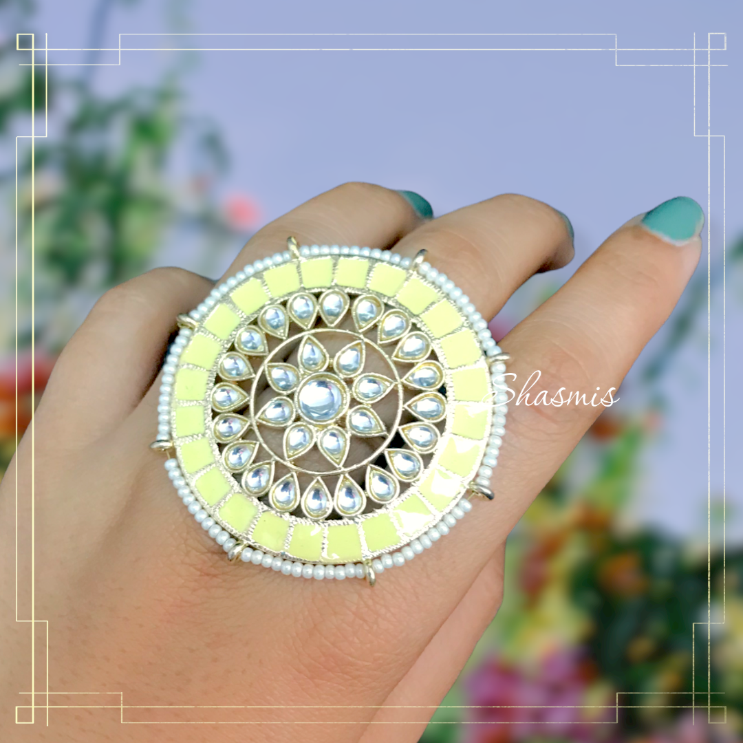 Fashion kundan Rings