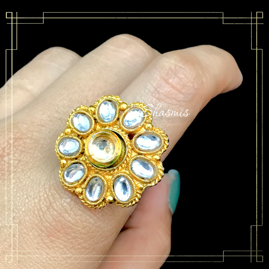 White Diamond Ring