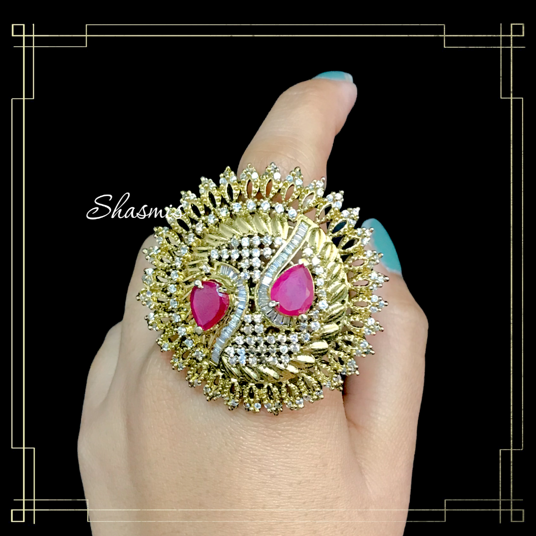 Ruby Diamond Ring