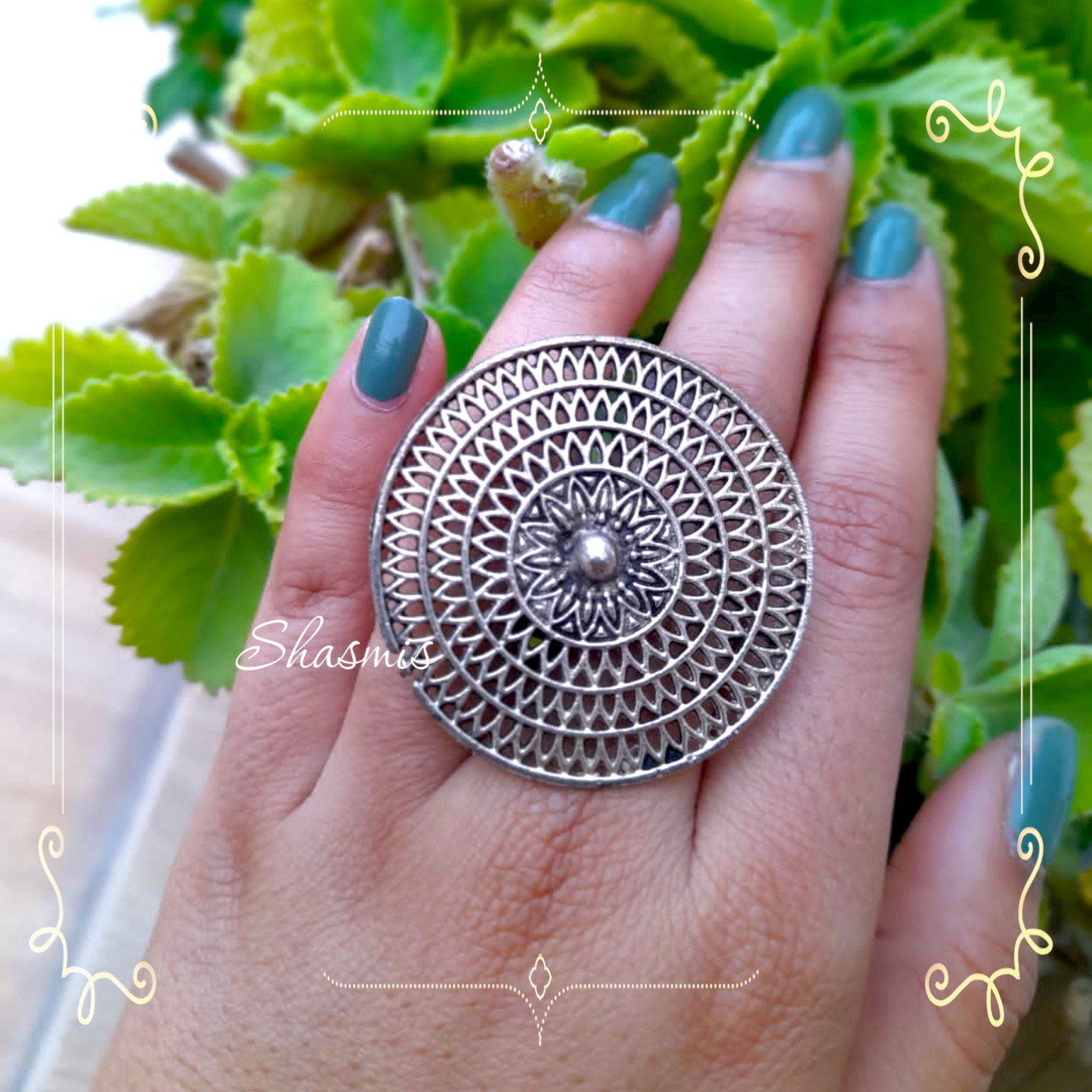 Silver Ring Wheel