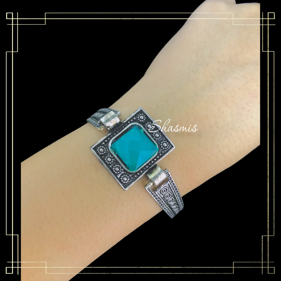 Turquoise Silver Bracelet