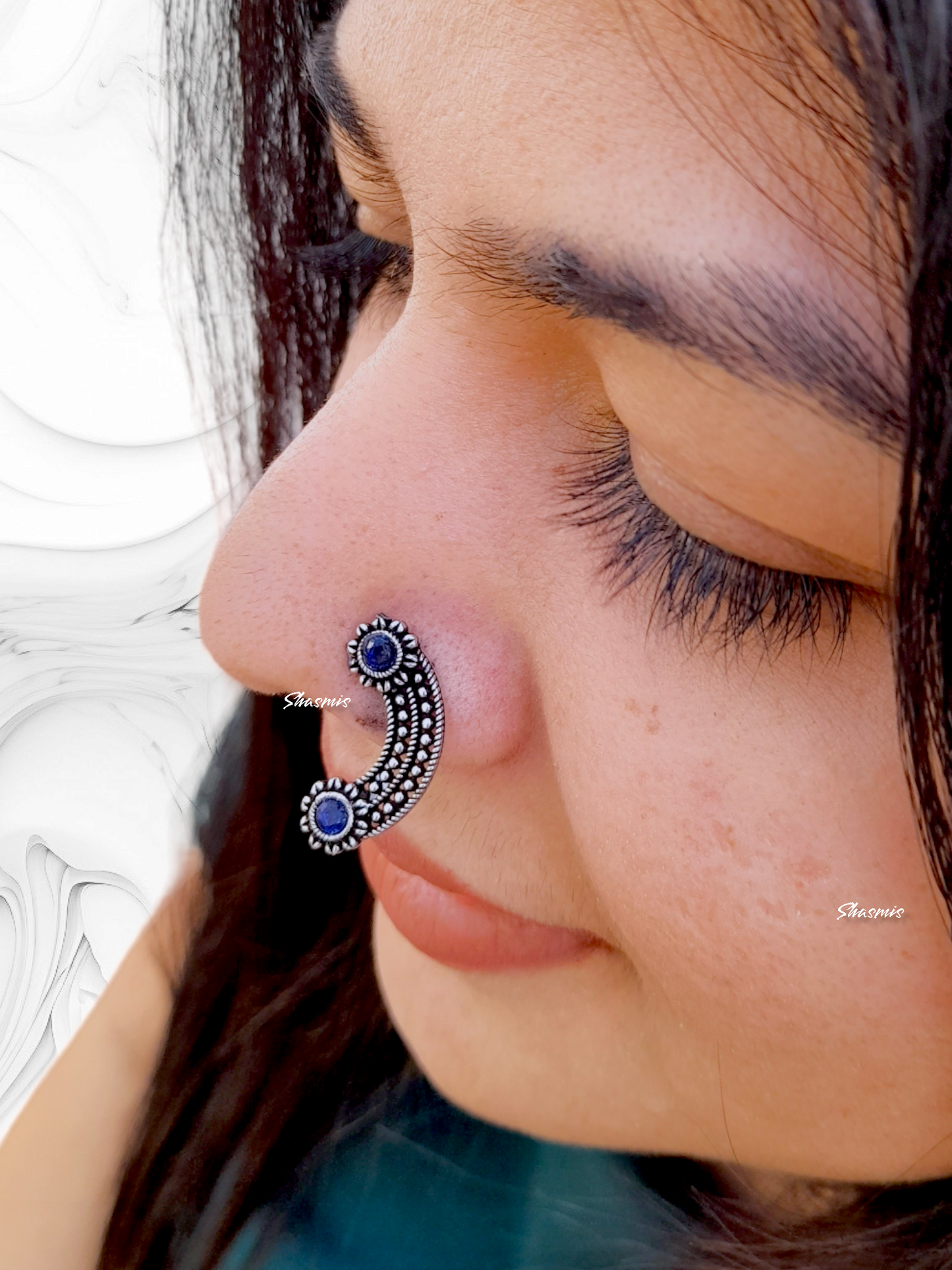 Blue Stone Design Nosepin