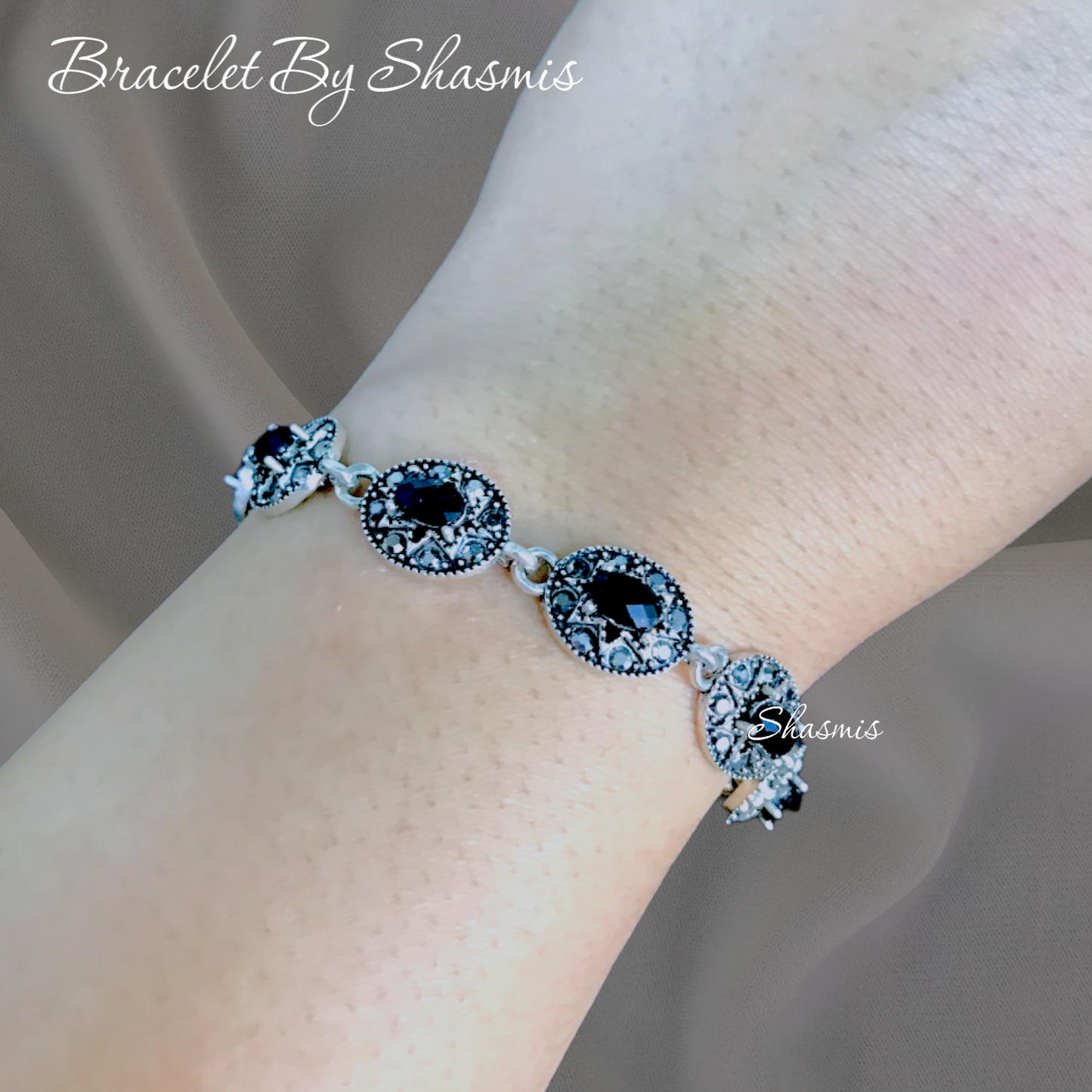Amazing Black Diamond Oxidised Bracelets