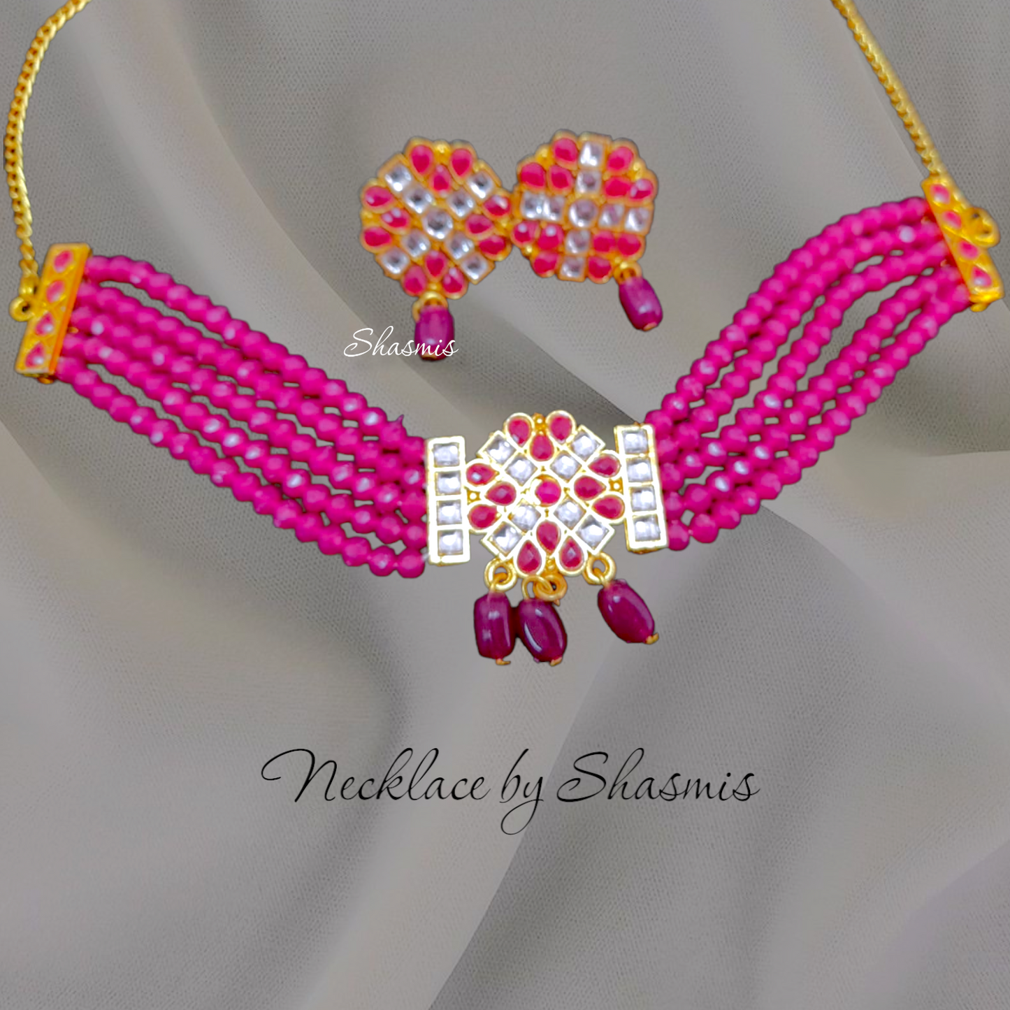 Kundan Choker With Earrings