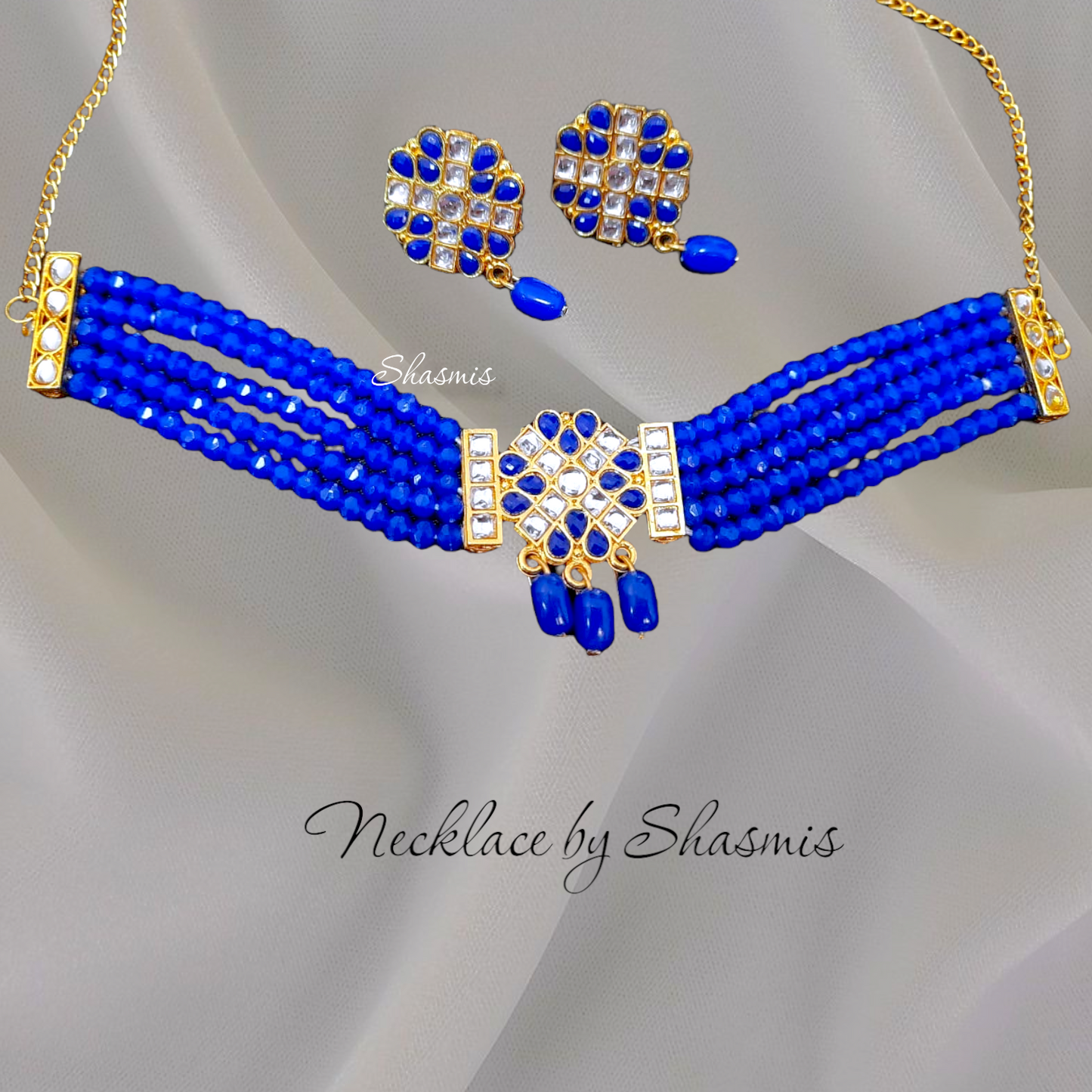 Kundan Choker With Earrings