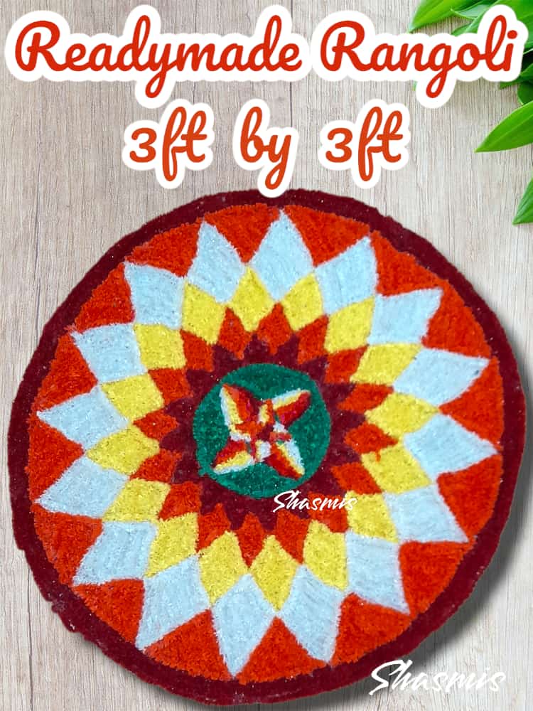 3ft By 3ft Ready-made Rangoli