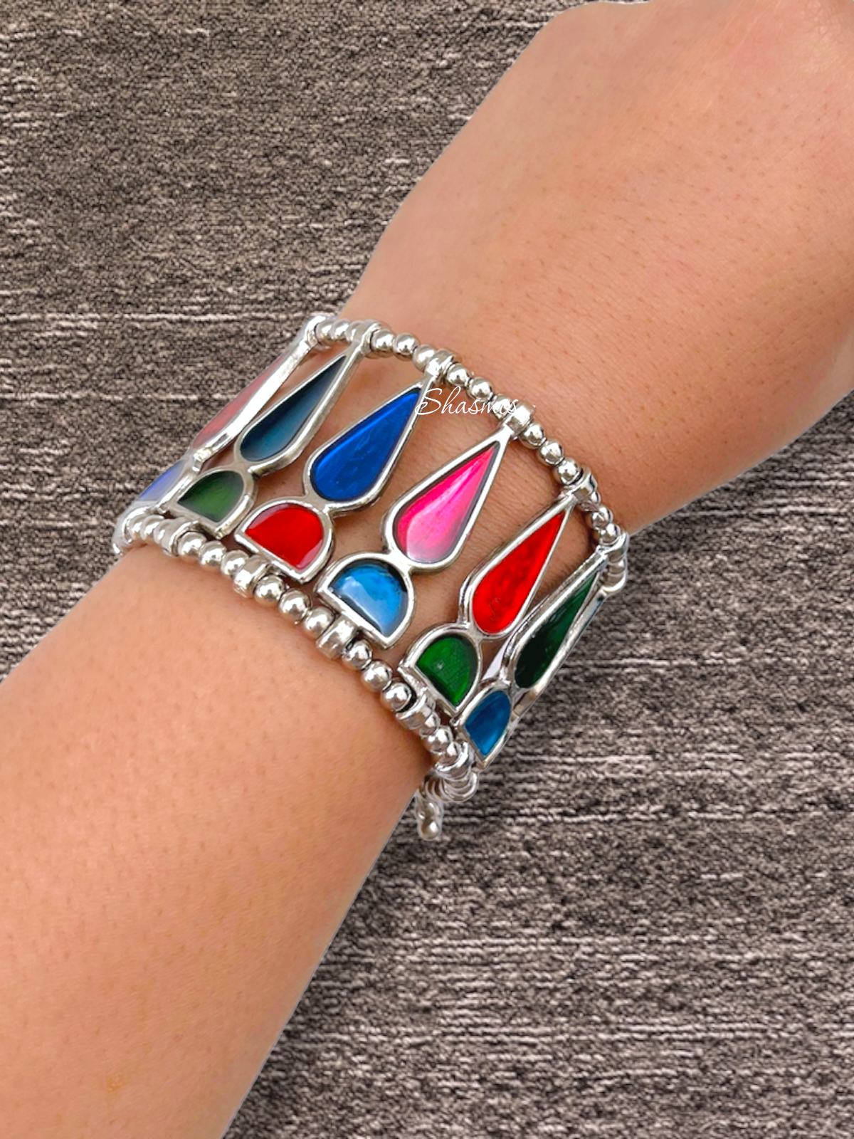 Multi Color Statement Bracelets