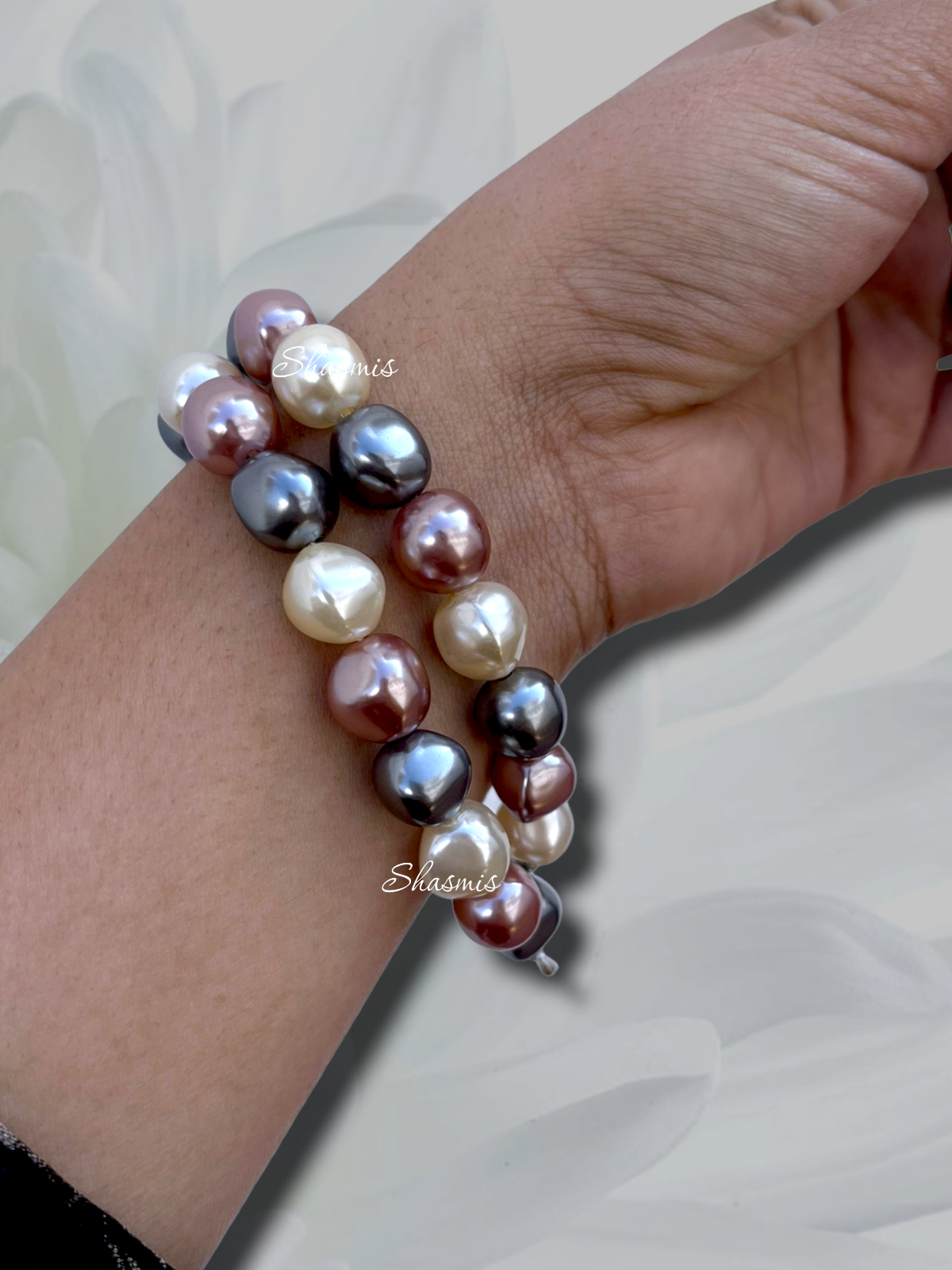 Pearl Nude Color Bracelets