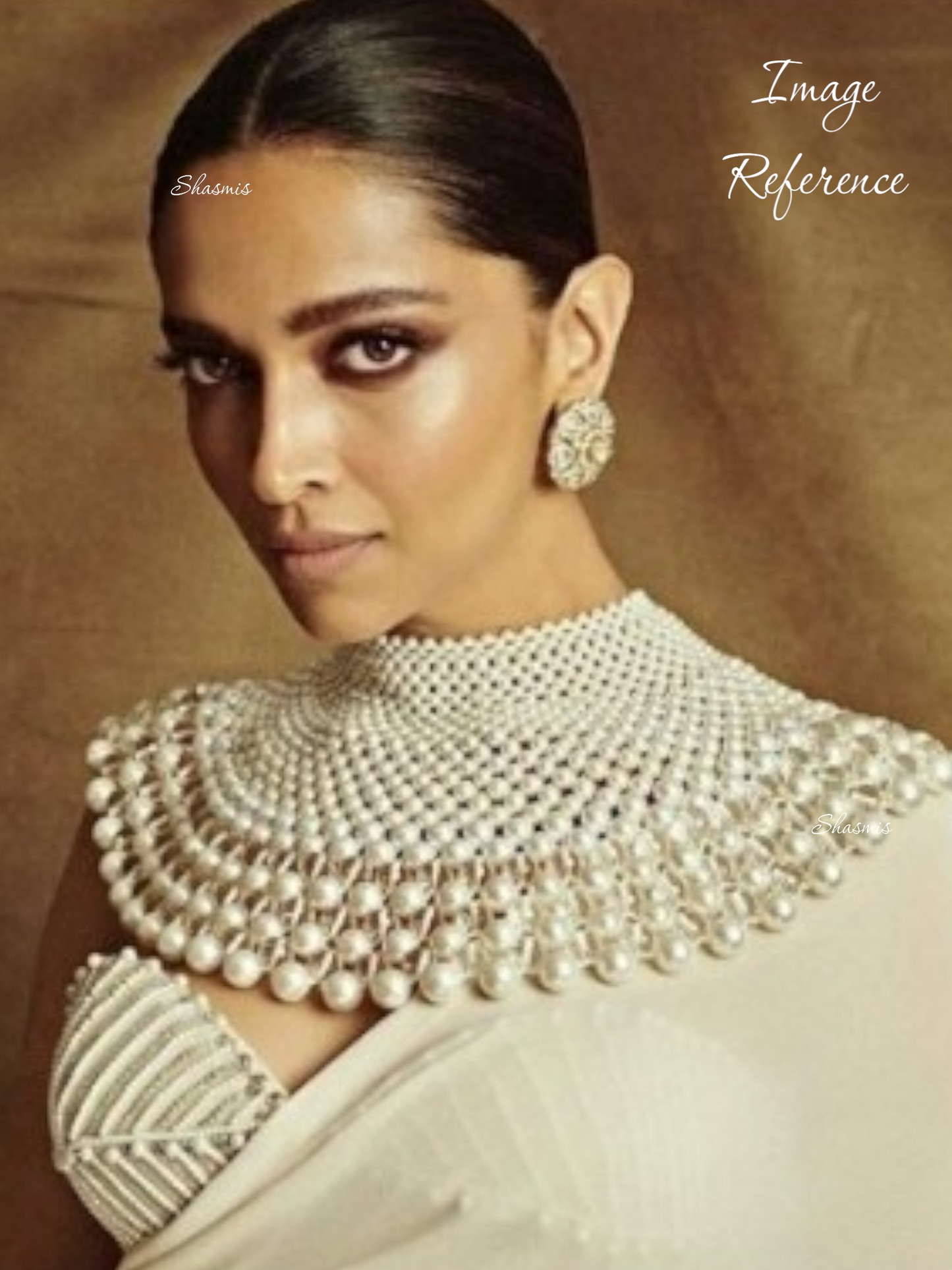 Deepika Padukone Pearl Collar Necklace