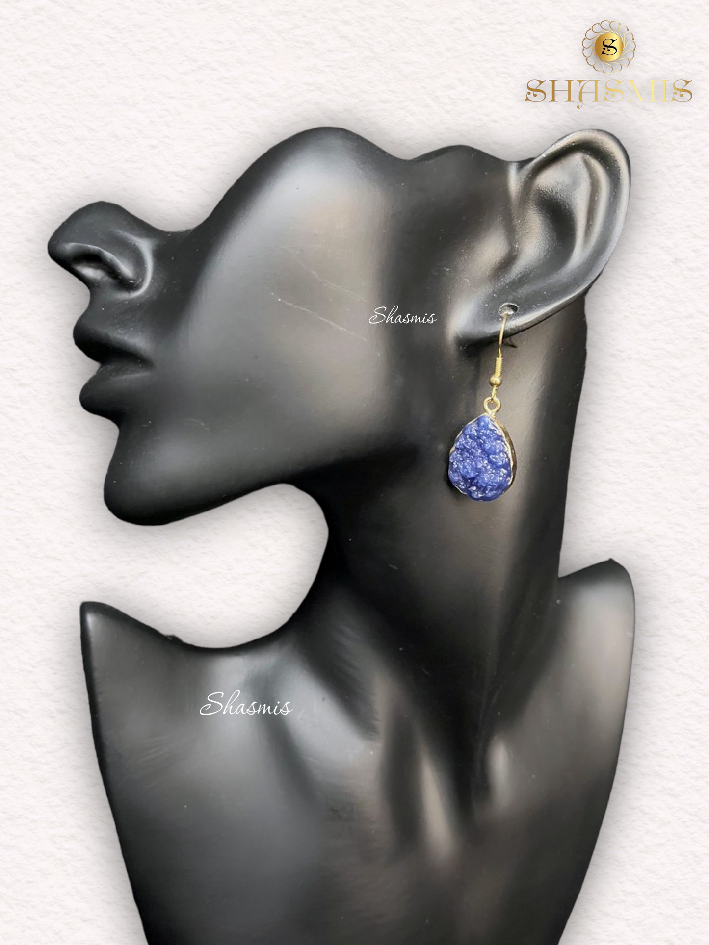 Blue Stone Earrings