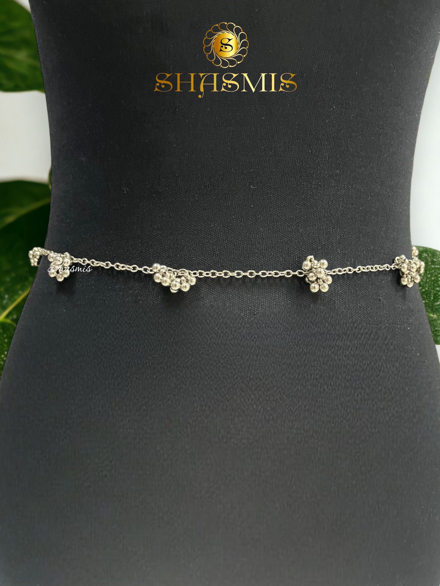 Ghungroo Silver Waist Belt