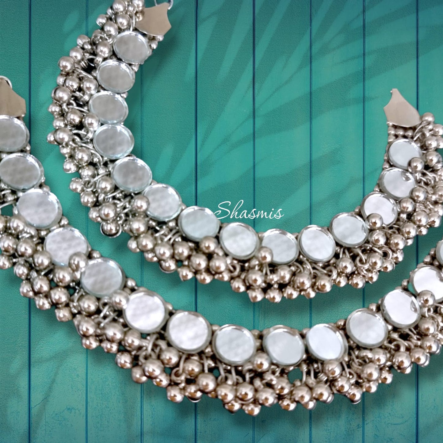 mirror anklets