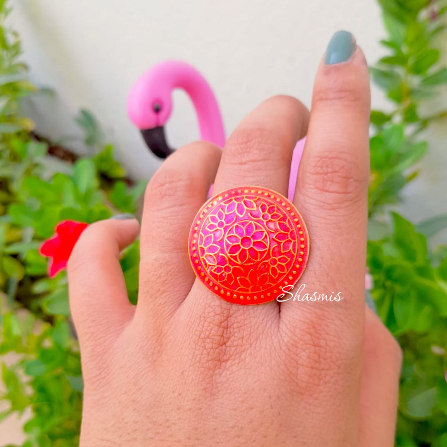 Fancy Meenakari Rings