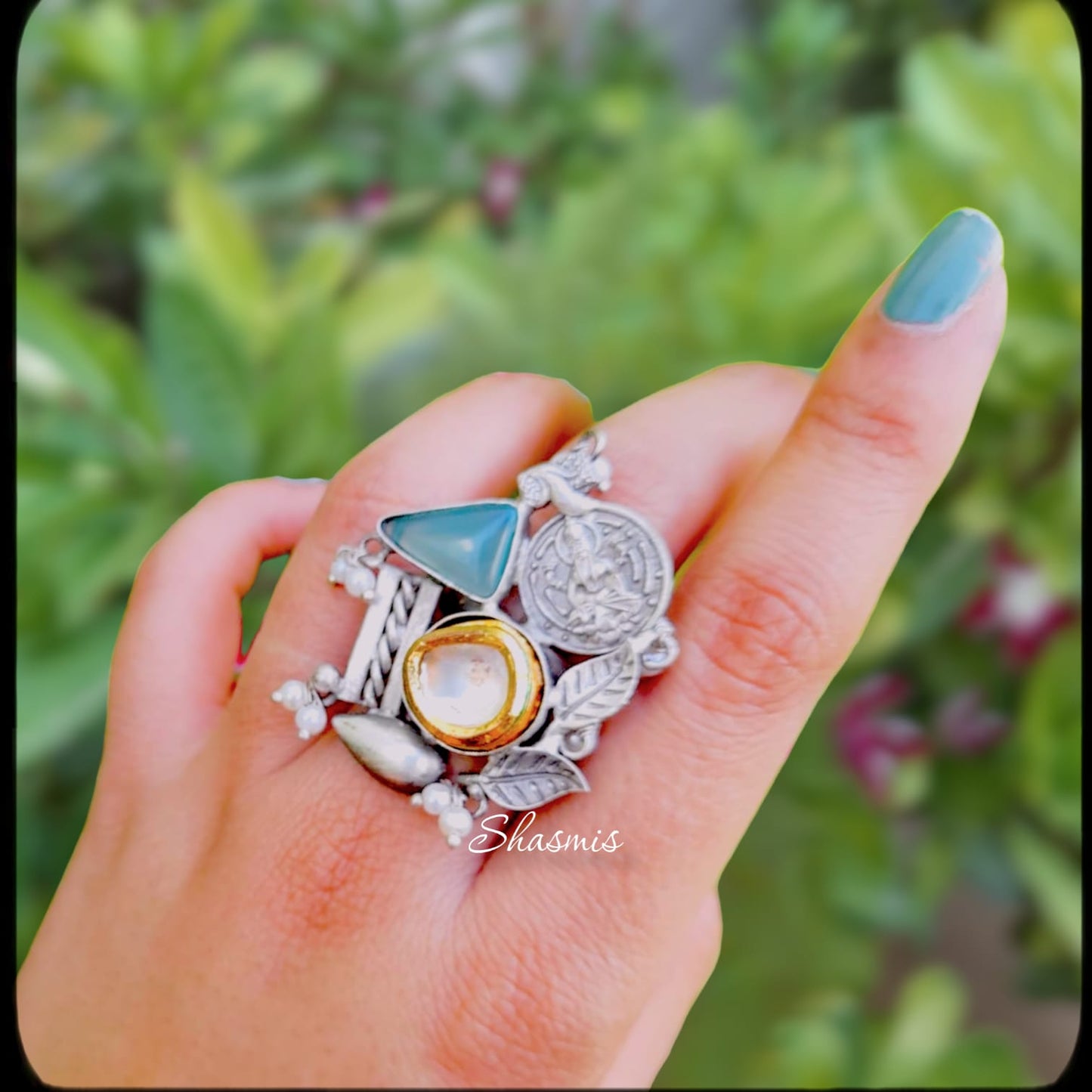 Coral Rings Gemstones