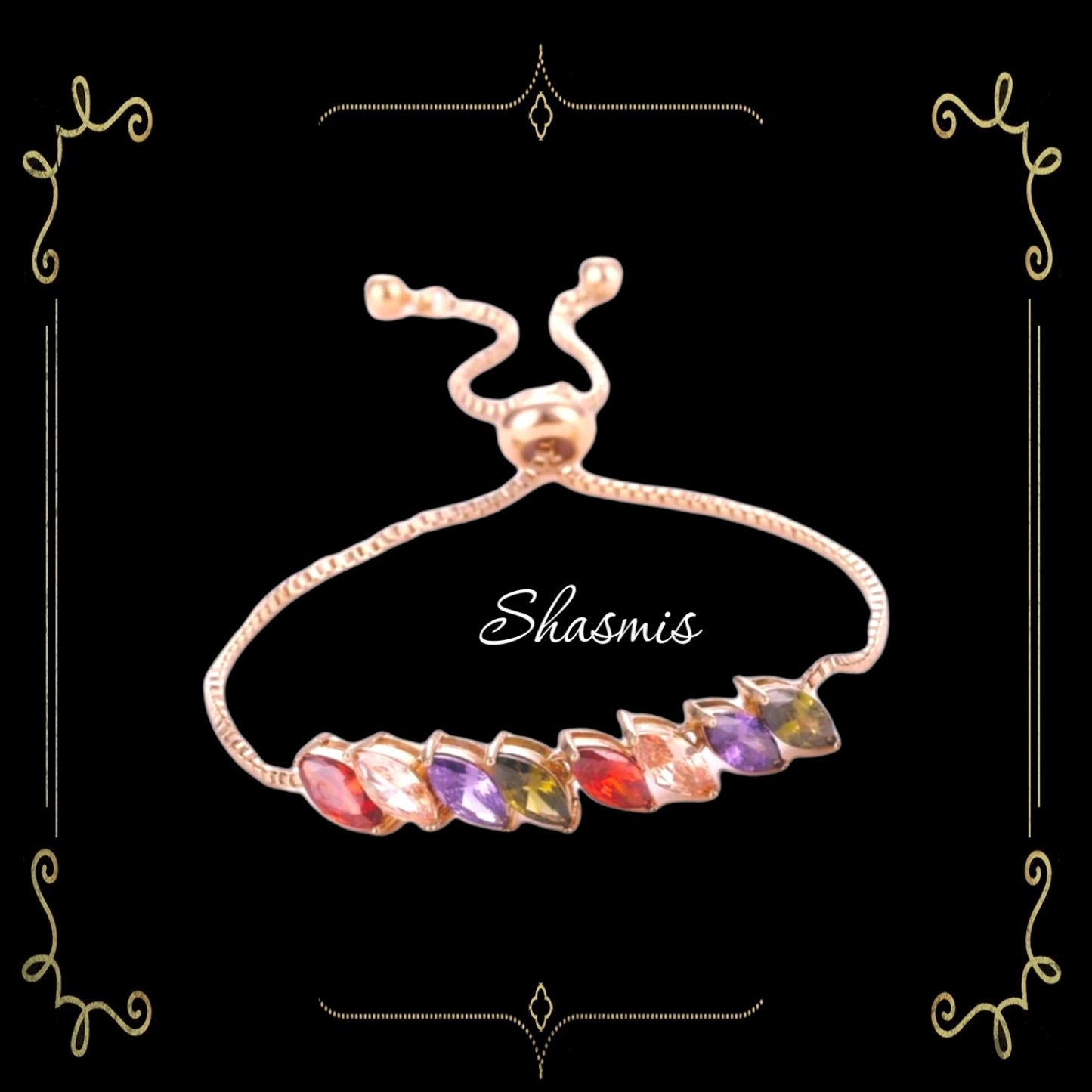Multi Colour Stone Bracelets