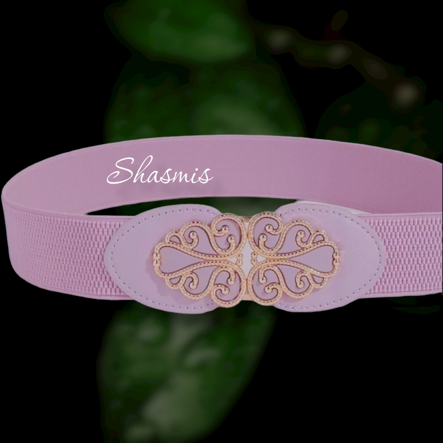 Pink Stretchable Belt