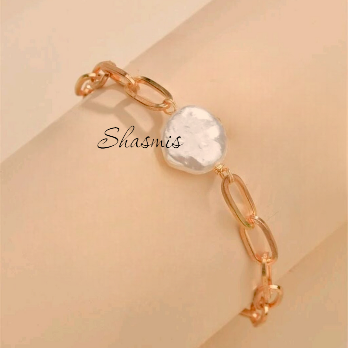 Simple White Pearl Bracelets