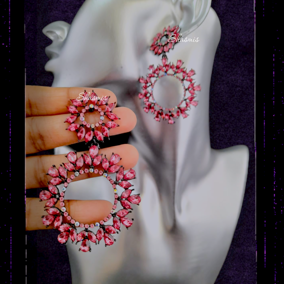 Floral Drop Earrings