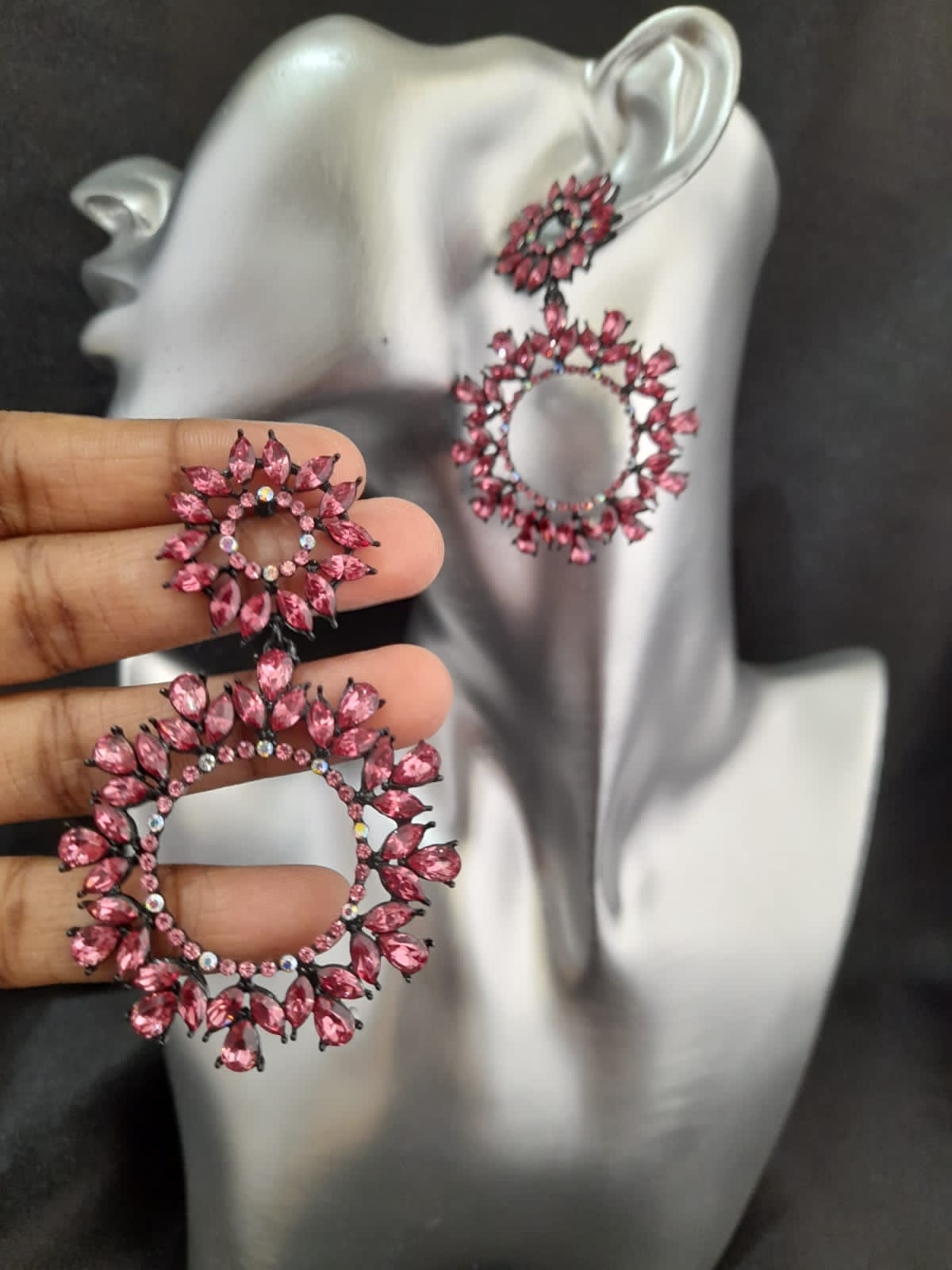 Floral Drop Earrings
