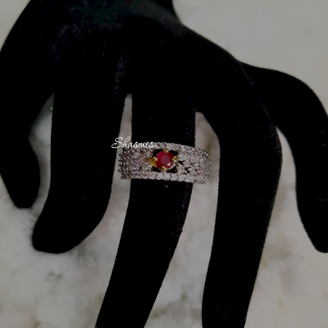 Ruby Diamond Ring