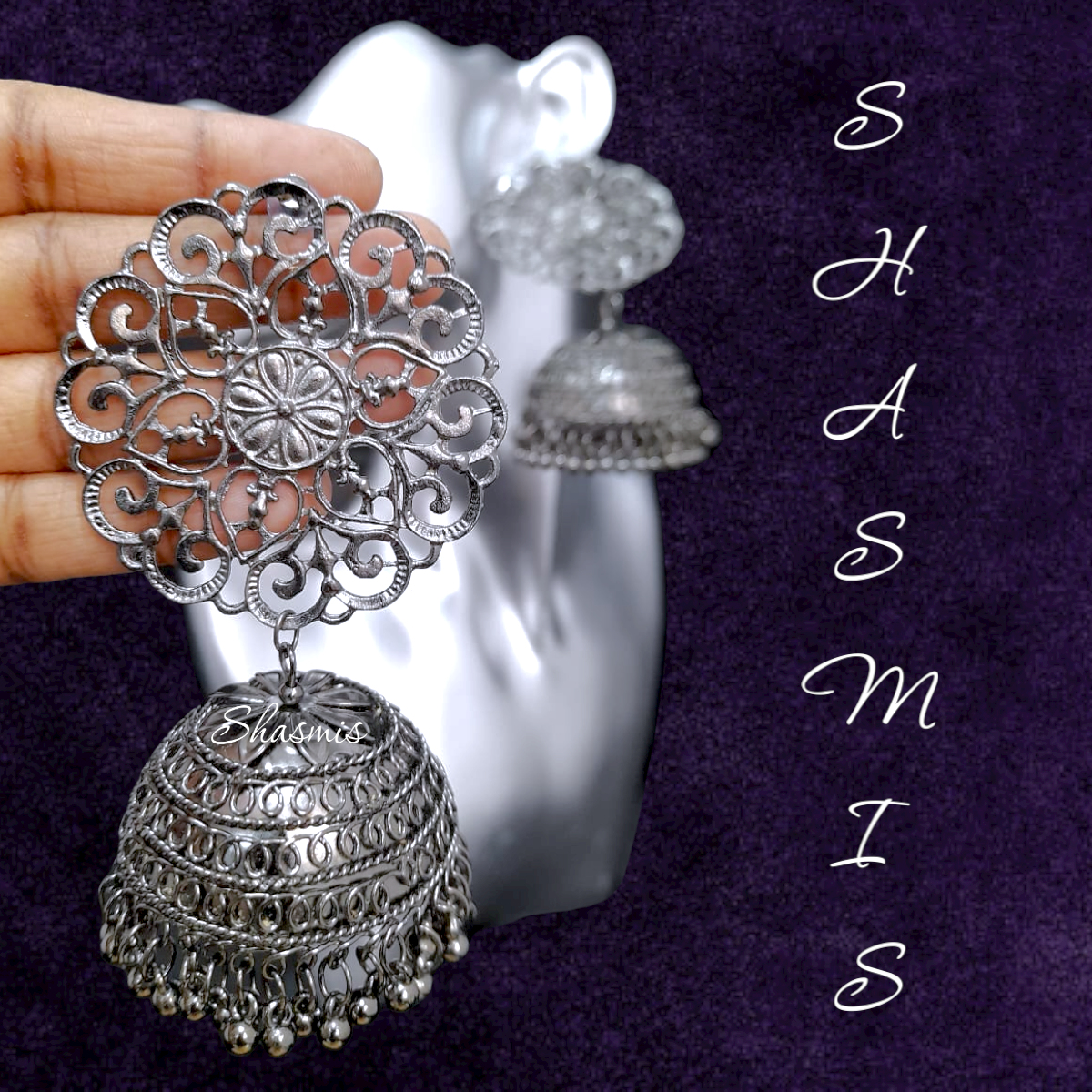 Ghaungroo Jhumkas Earrings
