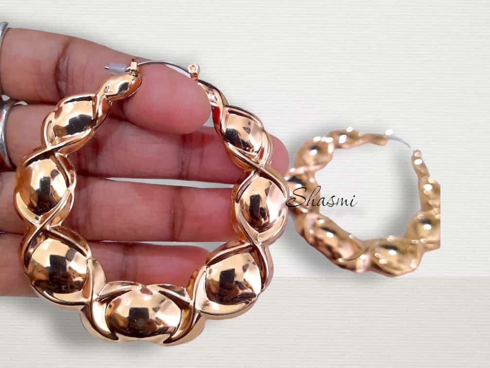 Gold Plationg Design Fashionable Earrings