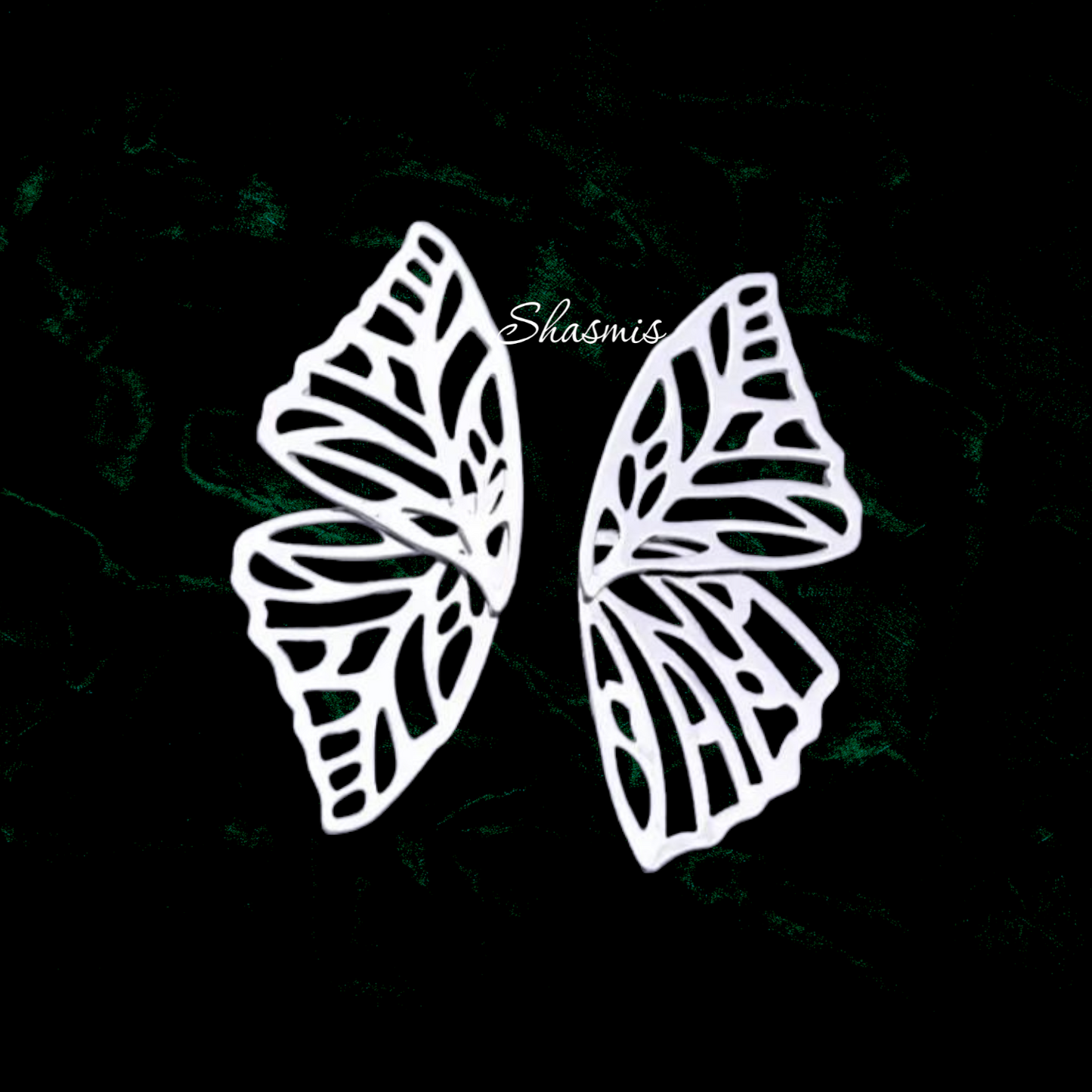 Butterfly Silver Earrings