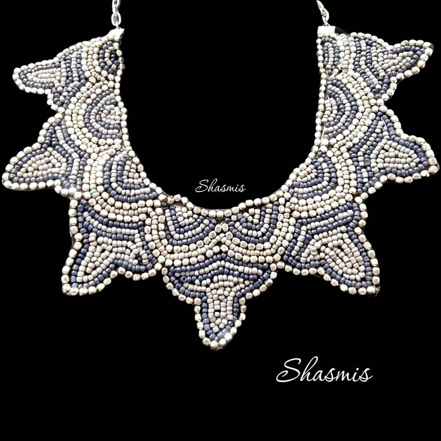 Beaded Statement Necklace