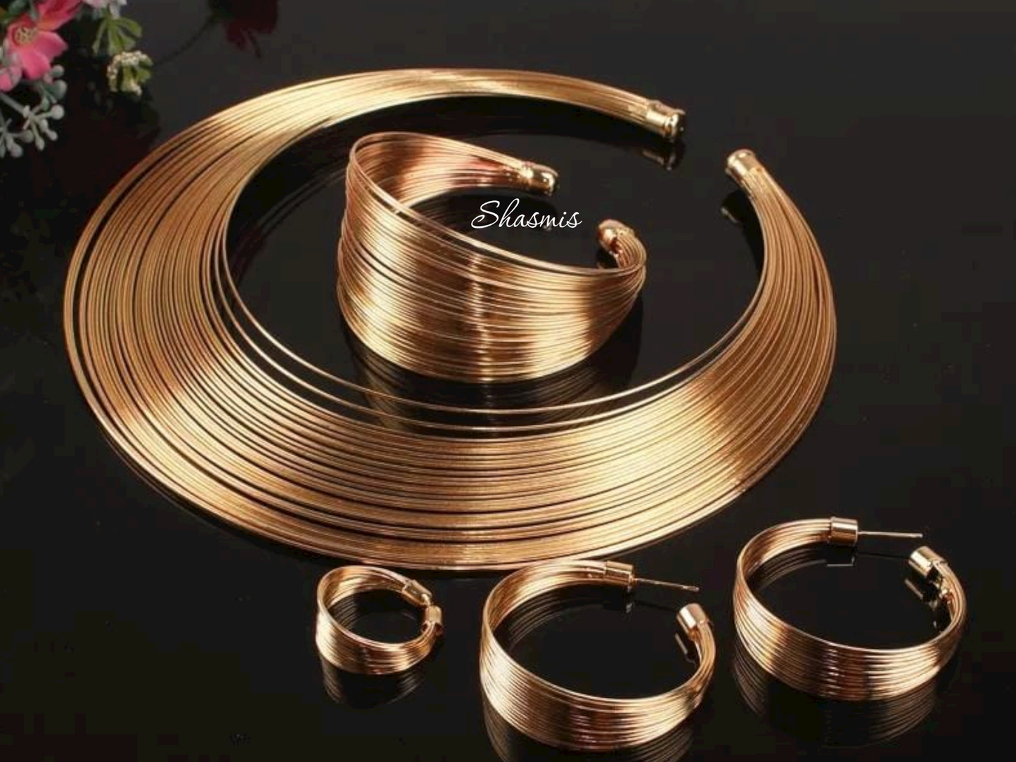 Rope Layer Gold Necklace