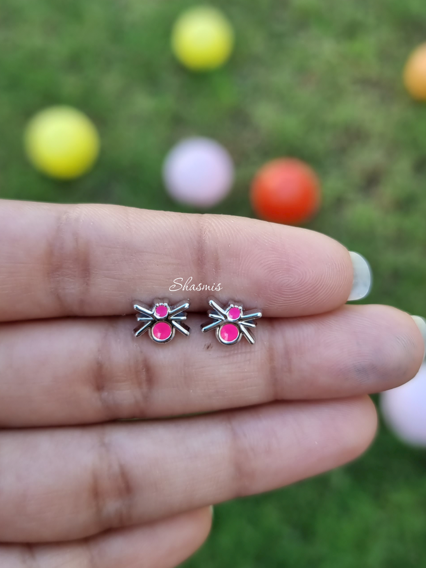Spider Design Earrings For Kids, Packed In Gift Box