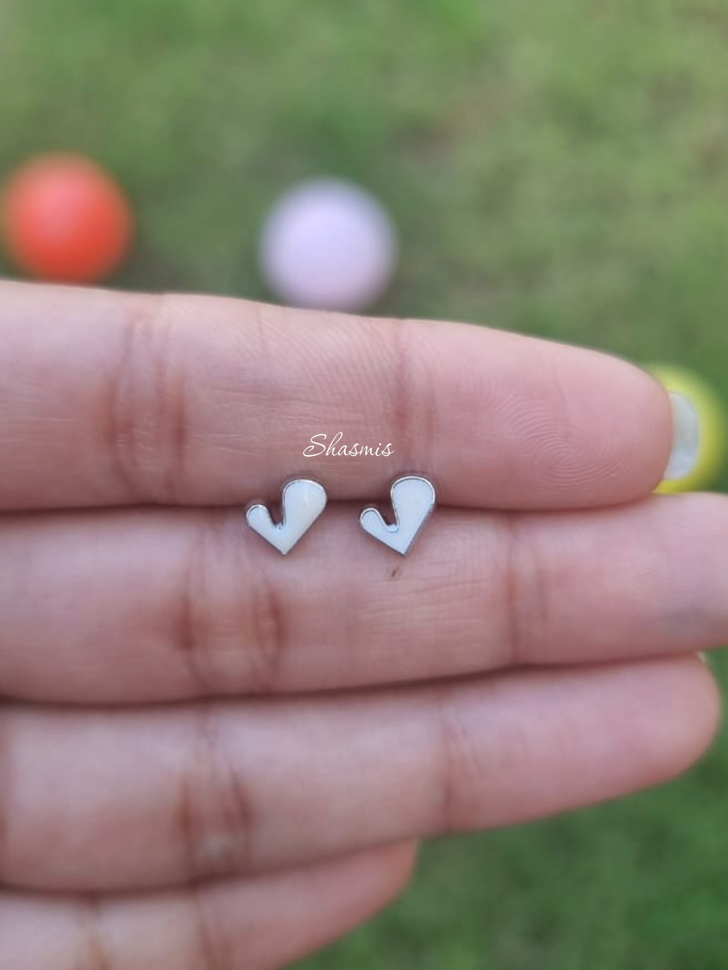 Heart Design Earrings For Kids, Packed In Gift Box
