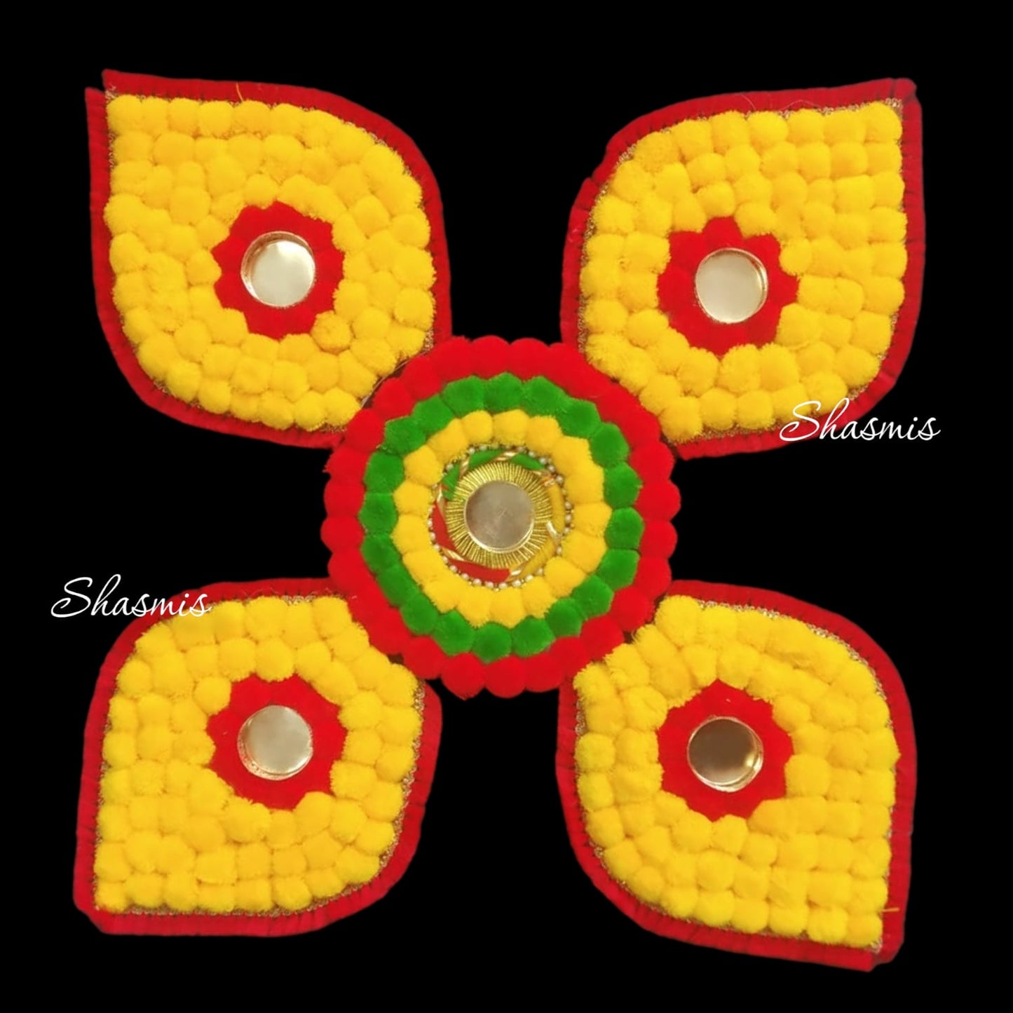 Door Rangoli Artificial Design Set Of 5