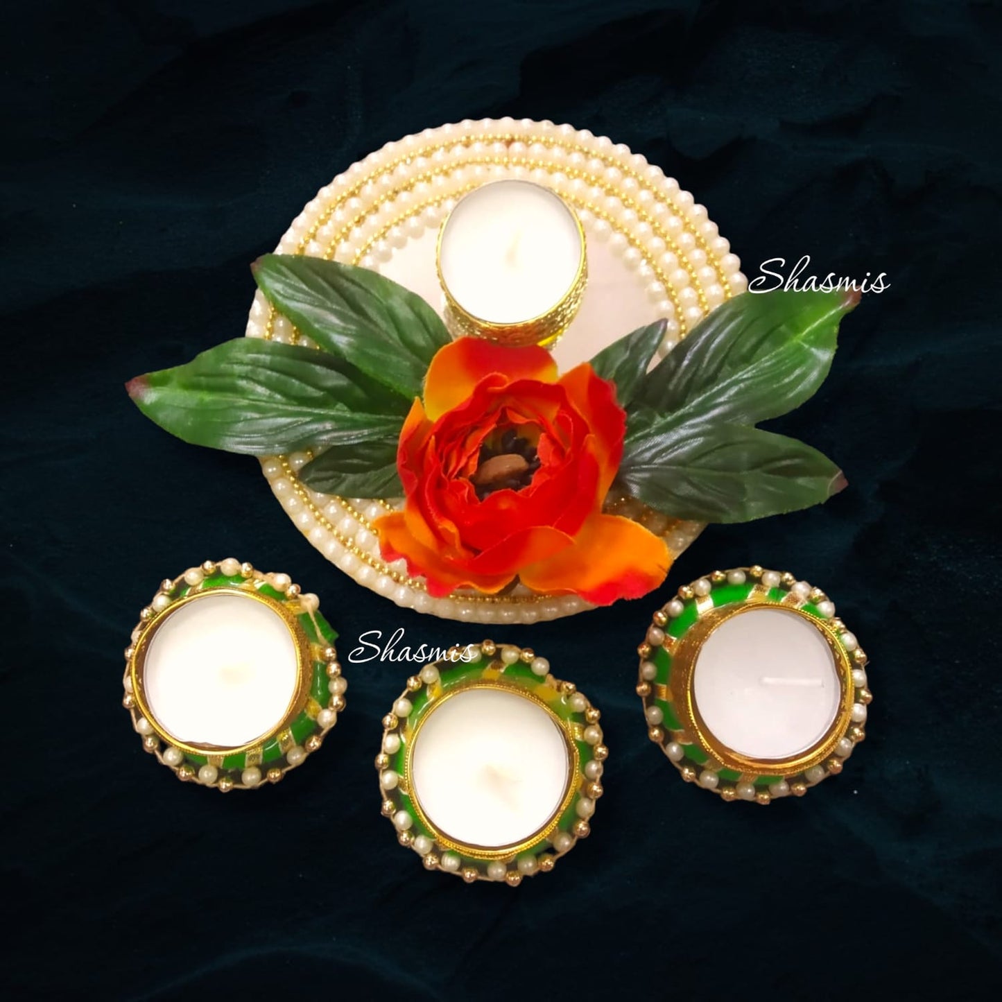 Decor Tea Light Candle Holder Set