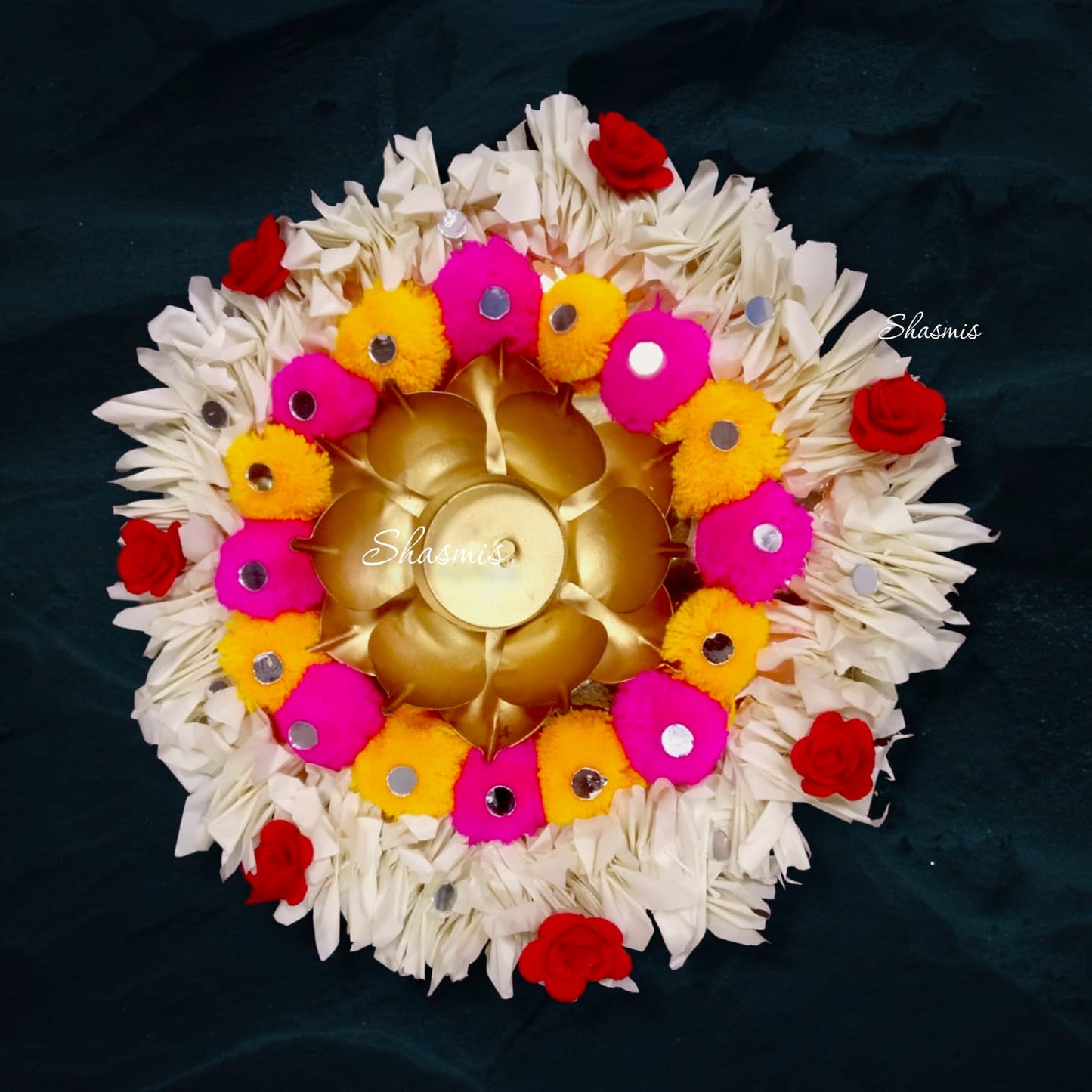 Artifical Flower Candle