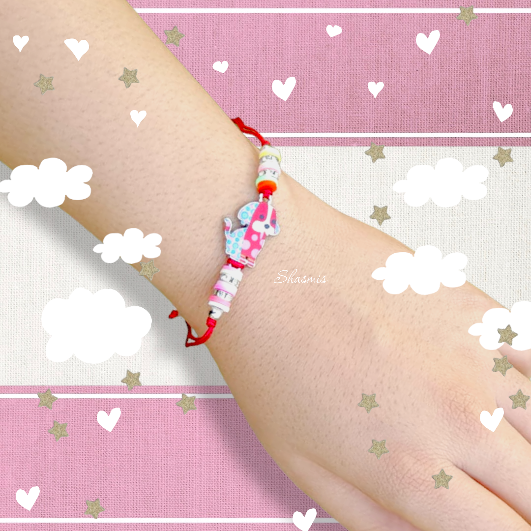 Little Dog Beads Bracelets For Kids,