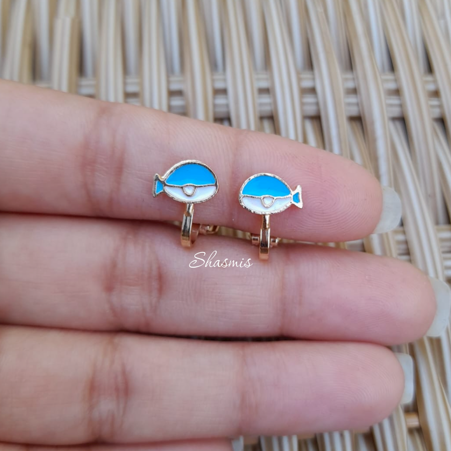 Fish Earrings For Kids, Packed In Gift Box
