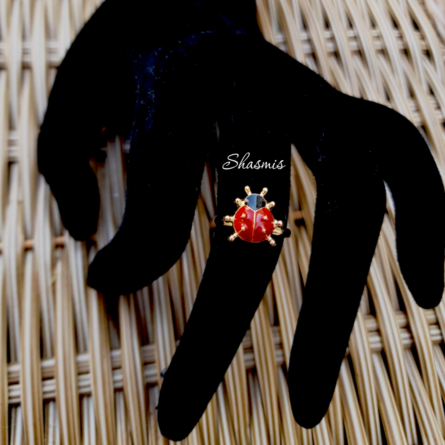 Lady Bug Ring For Kids, Packed In Gift Box